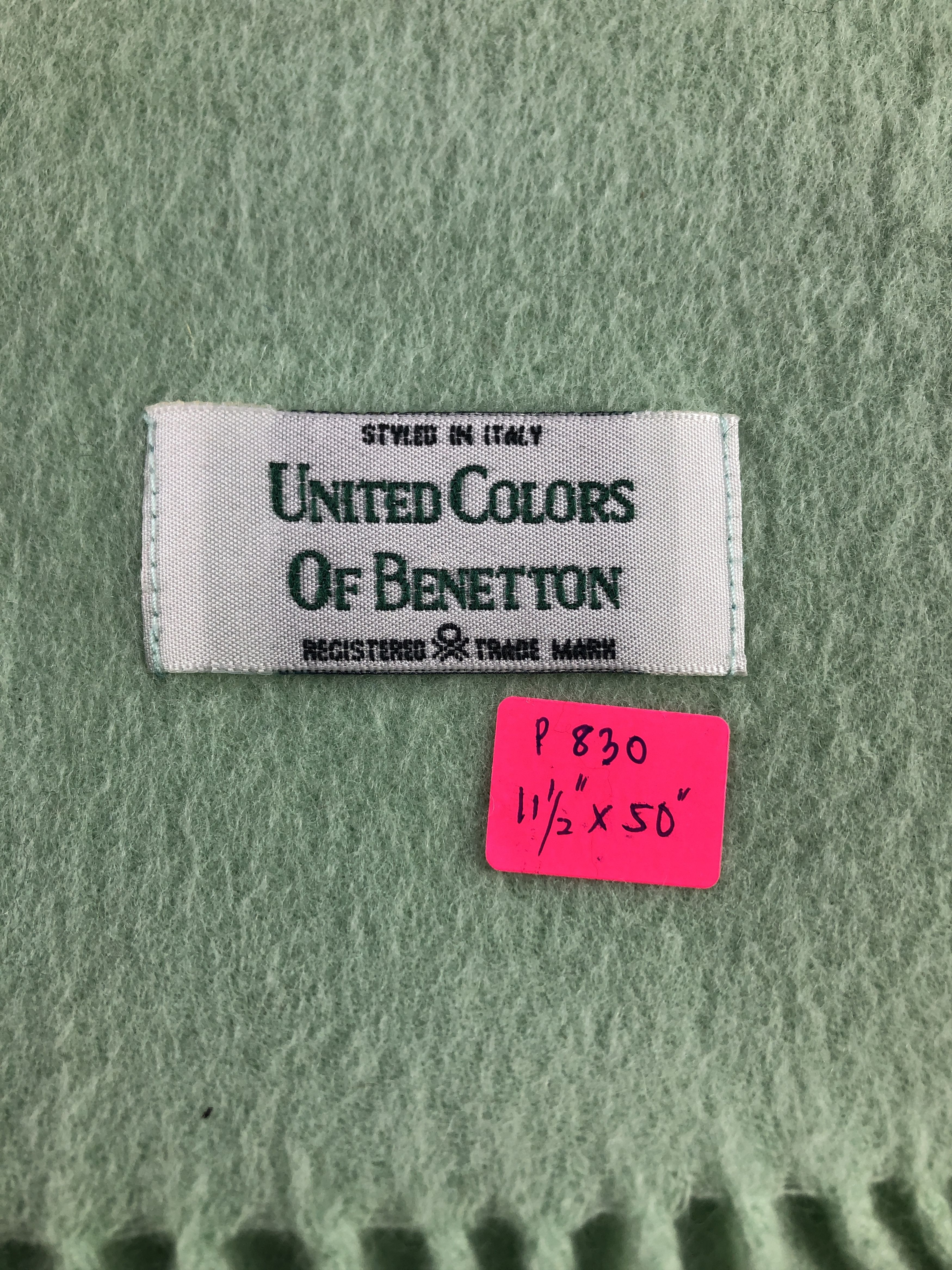 United Colors Of Benetton United Colors Of Benetton Scarf / Muffler / Neckwear P830 Size ONE SIZE - 5 Thumbnail