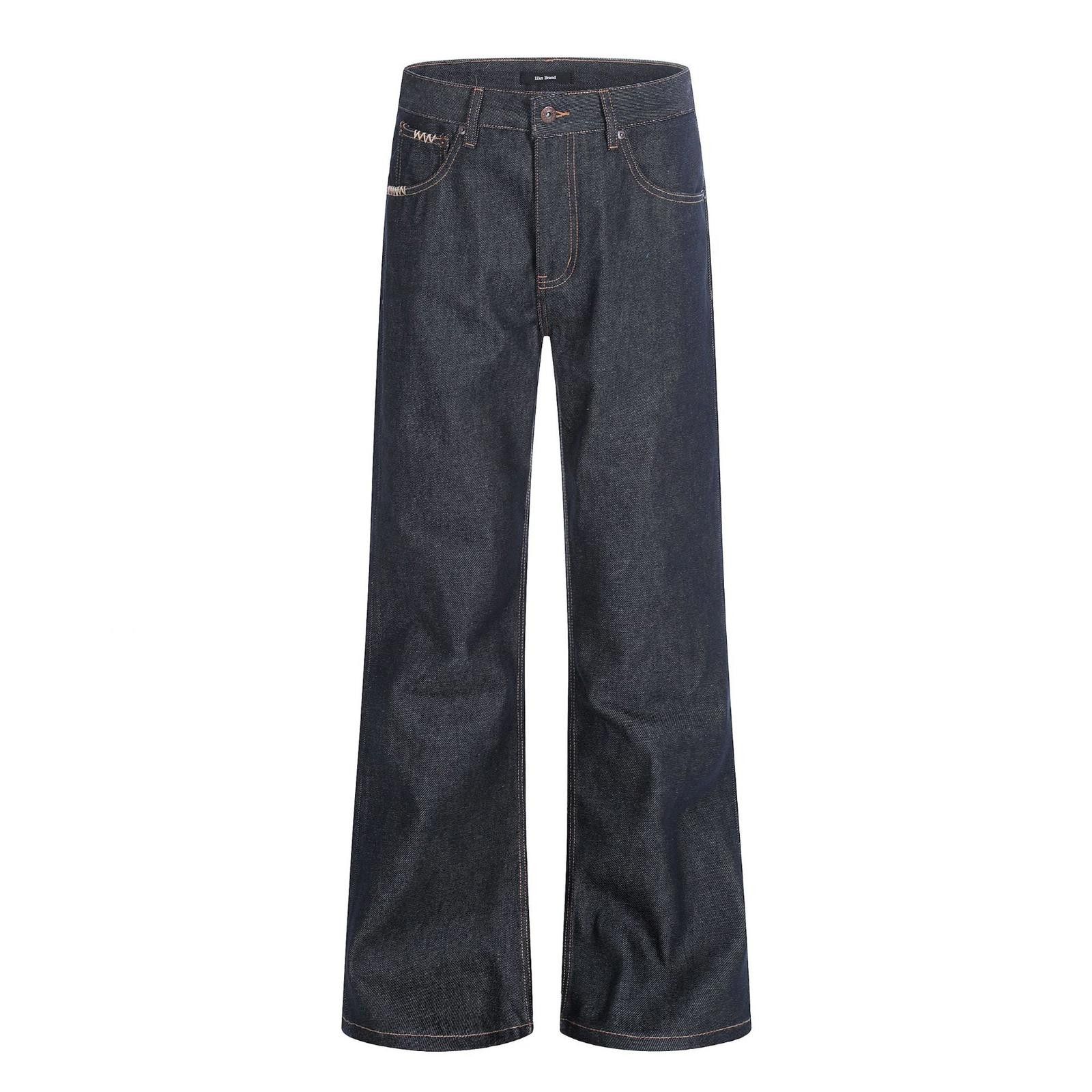 Other Raw Indigo Dark Navy Wide-Leg Jeans Size US 28 / EU 44 - 1 Thumbnail