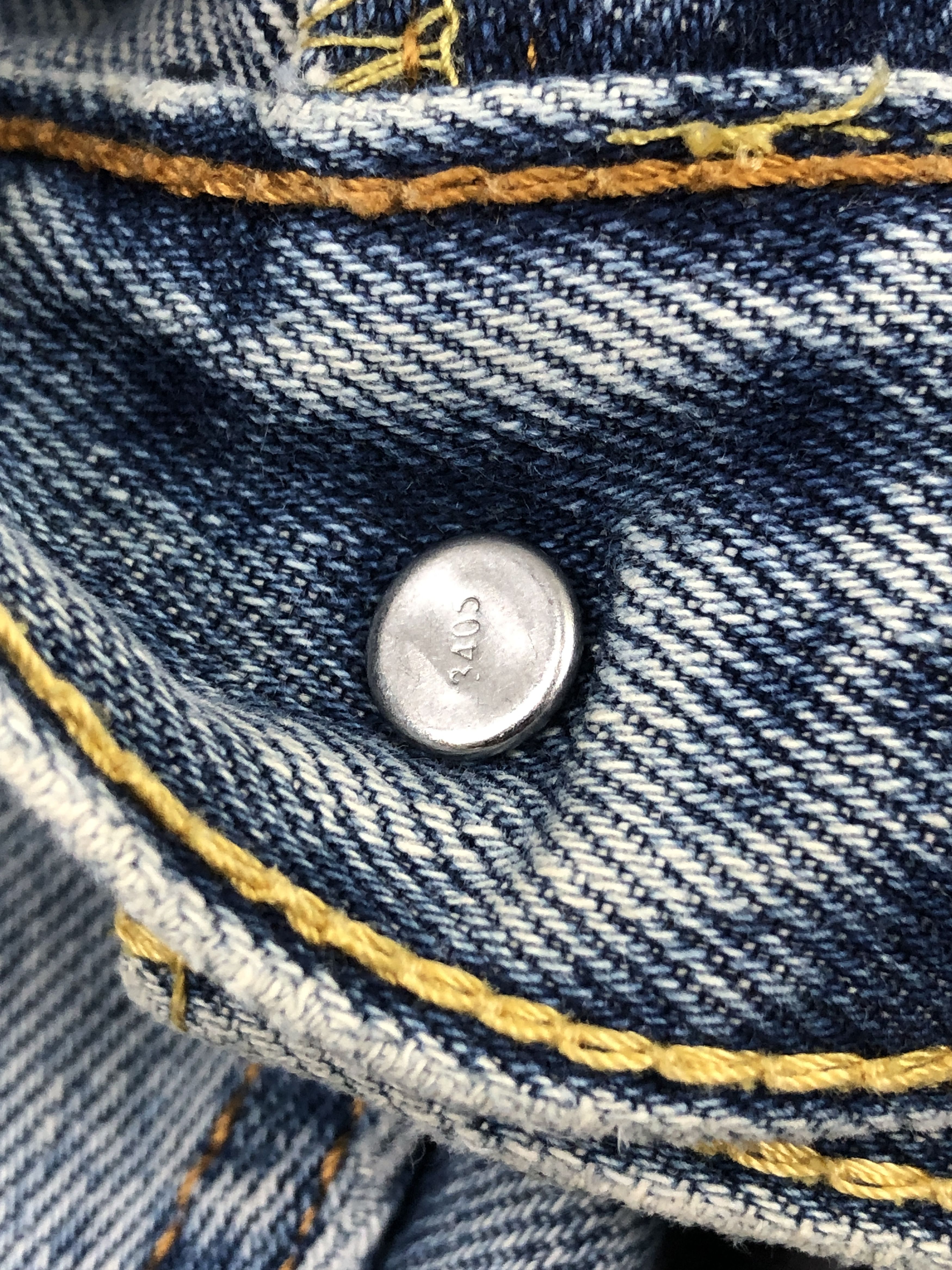 Levi's × Vintage Vintage Levis 505 Faded Blue Jeans DP2355 Size US 34 / EU 50 - 10 Thumbnail