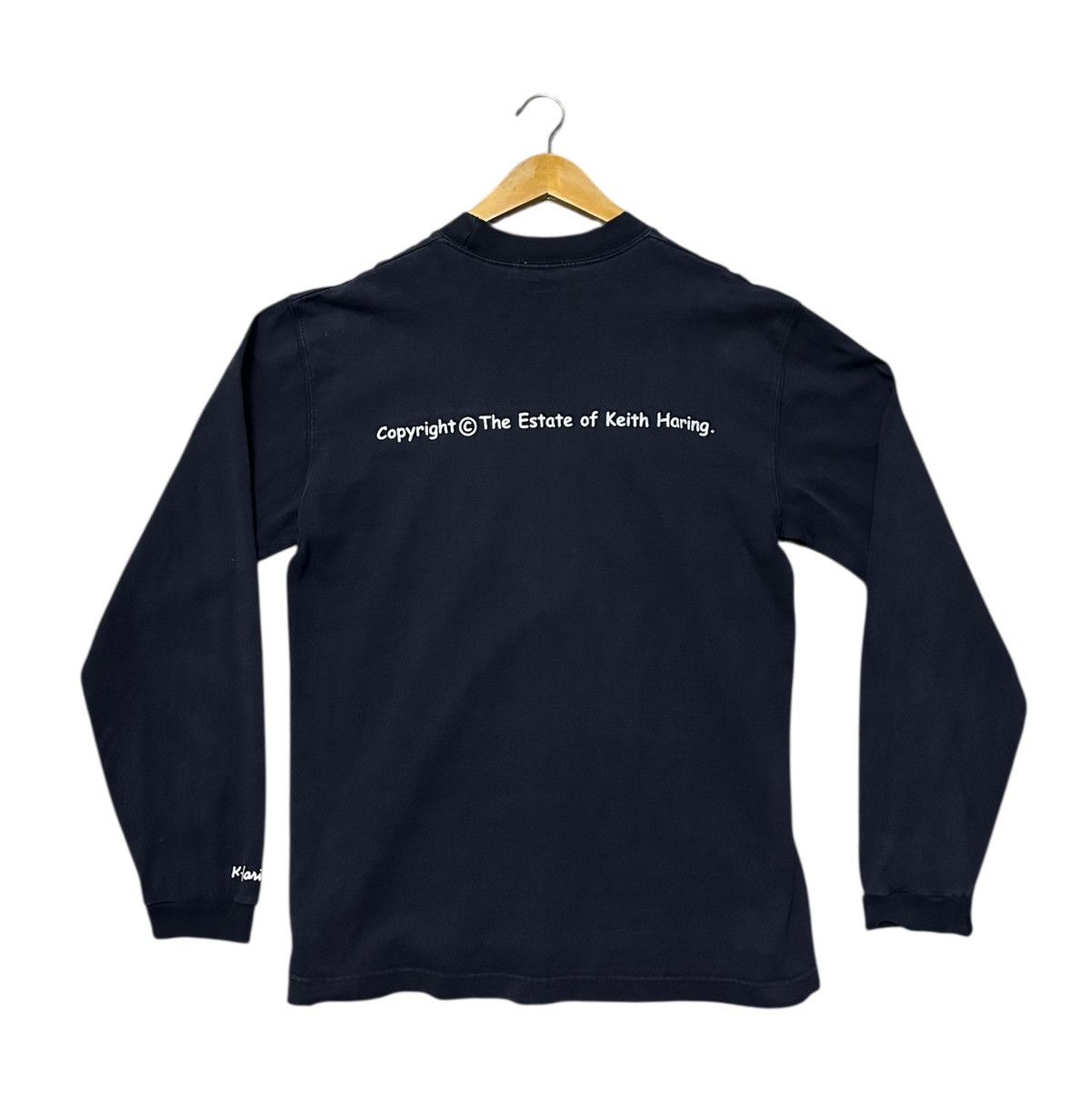 Keith Haring Vintage Keith haring oveprinted longsleeve tshirt Size US M / EU 48-50 / 2 - 4 Thumbnail
