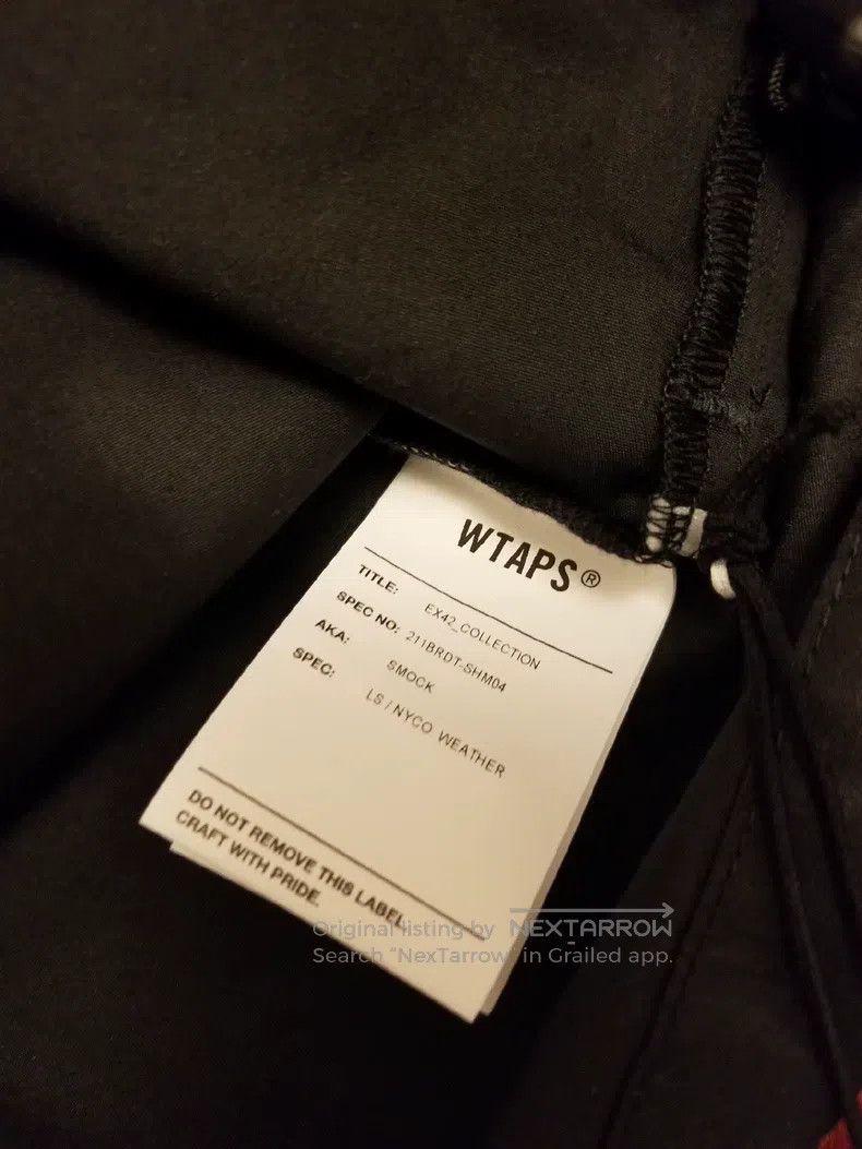 Wtaps Wtaps Black hooded long-sleeve jacket Size US M / EU 48-50 / 2 - 4 Thumbnail