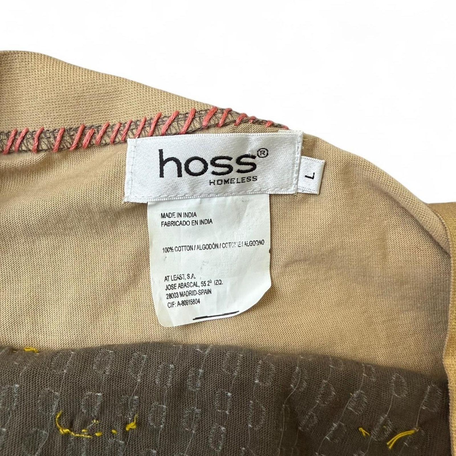 Hoss Intropia 90s 2000s vintage hoss homeless multi coloured Size L / US 10 / IT 46 - 4 Thumbnail