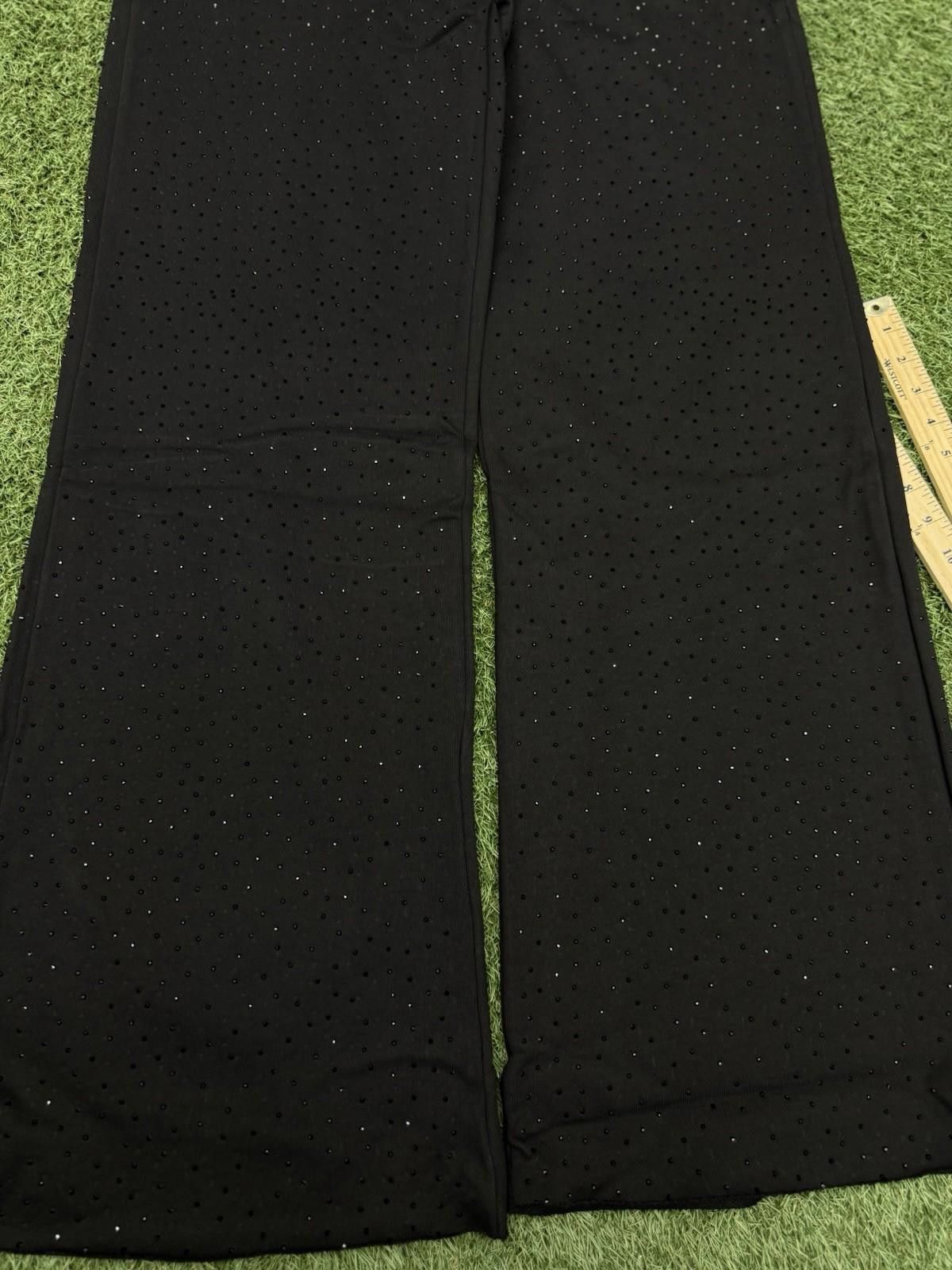 Saint Vanity Size XL - Saint Vanity Black Rhinestone Sweatpants Authentic Size US 36 / EU 52 - 3 Thumbnail