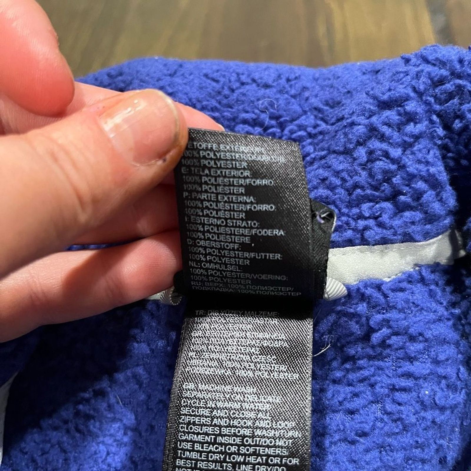 The North Face North Face Blue Fleece Full Zip Jacket, Women's Size Small Size S / US 4 / IT 40 - 11 Thumbnail