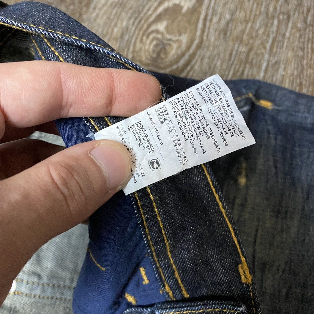 Dolce & Gabbana RARE rework vintage Dolce&Gabbana patchwork jeans Y2K 34S Size US 34 / EU 50 - 14 Thumbnail
