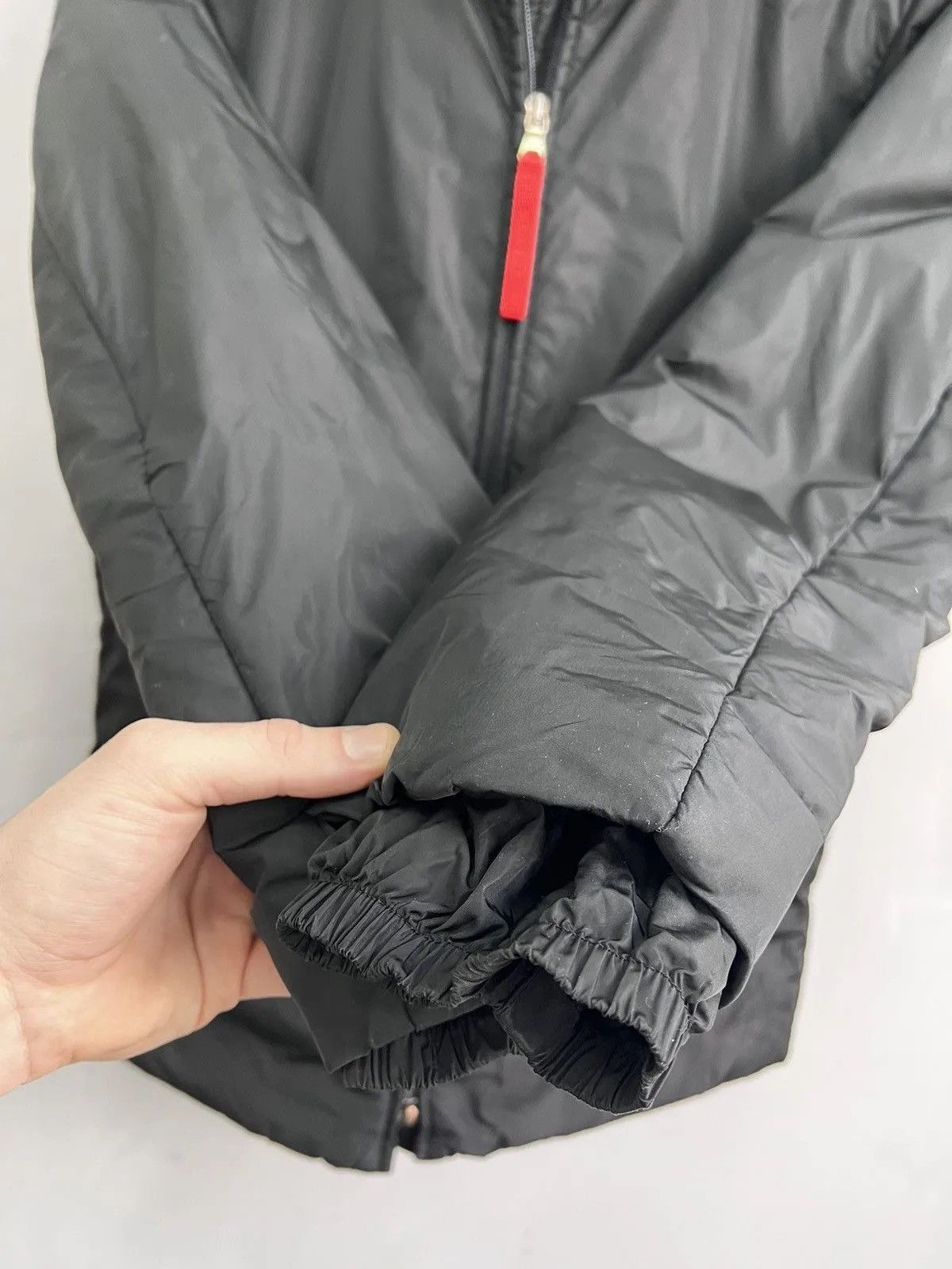 Prada Black ski rain jacket prada rad tab archival rare Size XS / US 0-2 / IT 36-38 - 6 Thumbnail