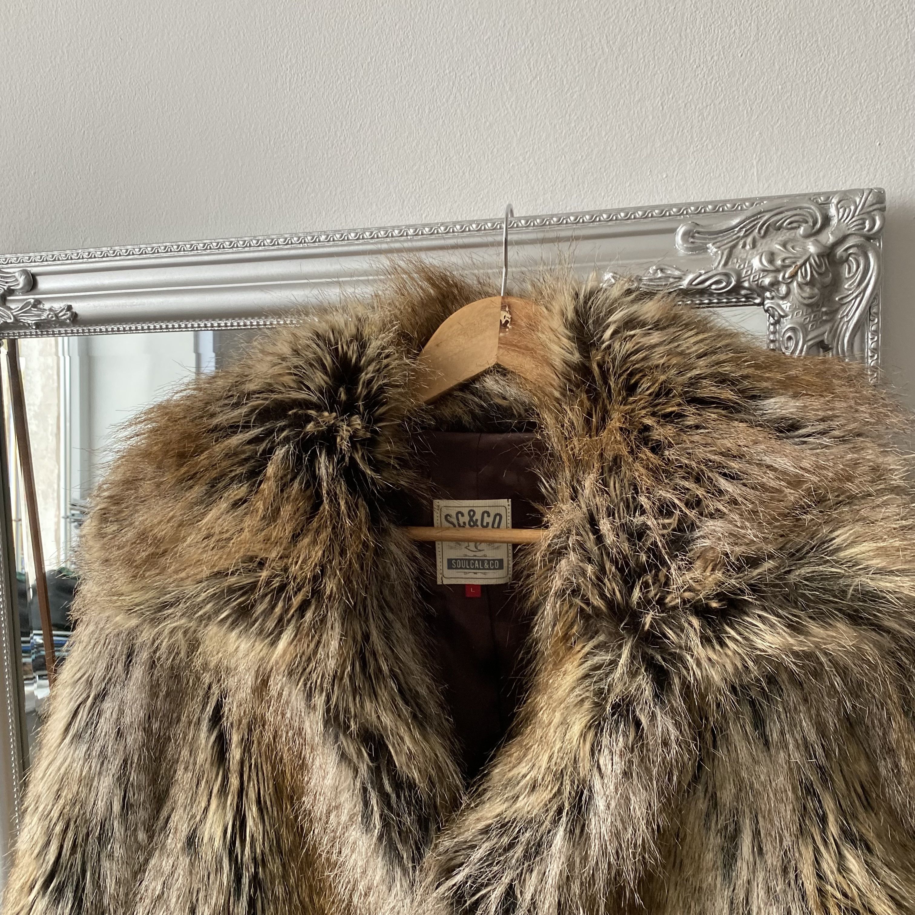 Hysteric Glamour Vintage 00s Fluffy Faux fur jacket cropped coat Beauty Beast Size L / US 10 / IT 46 - 2 Thumbnail