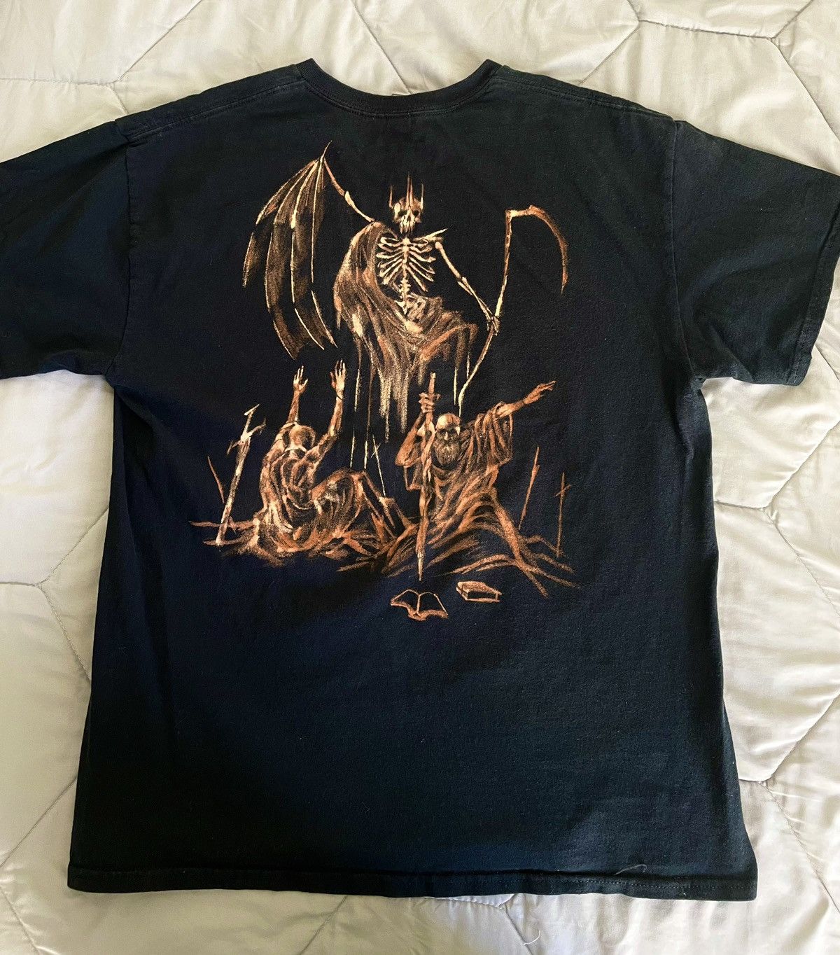 Handmade × Japanese Brand × Vintage Vintage Hand-Painted Berserk Graphic Tee Size US L / EU 52-54 / 3 - 1 Thumbnail