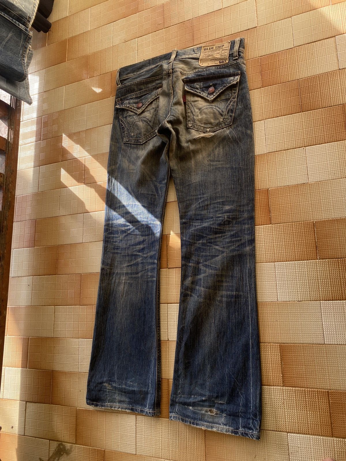 Edwin × Vintage Vintage edwin 503 flare denim Size US 30 / EU 46 - 14 Thumbnail