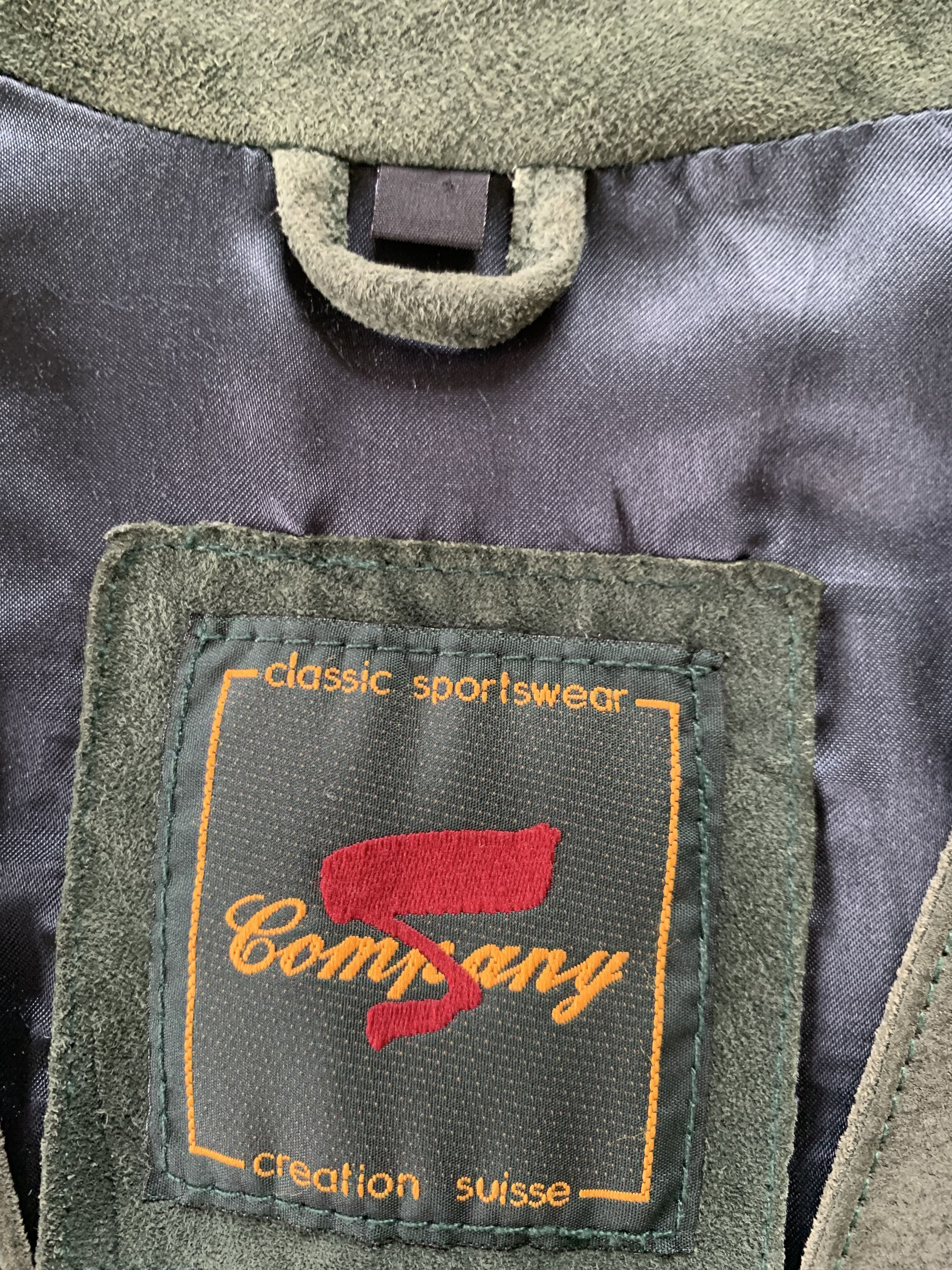 Vintage Company Creation Suiesse Vintage Suede Leather Vest Size US S / EU 44-46 / 1 - 7 Thumbnail