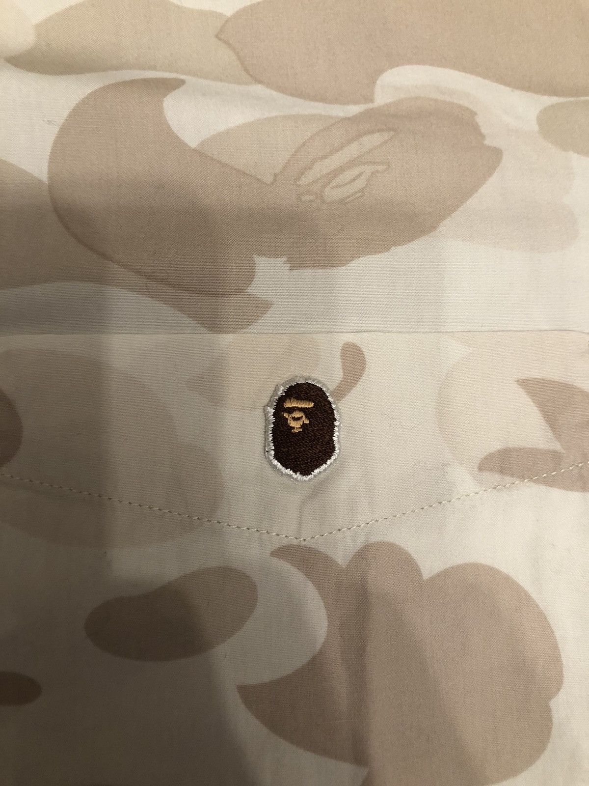 Bape 1st Camo One Point BD S/S Shirt Size US L / EU 52-54 / 3 - 2 Thumbnail