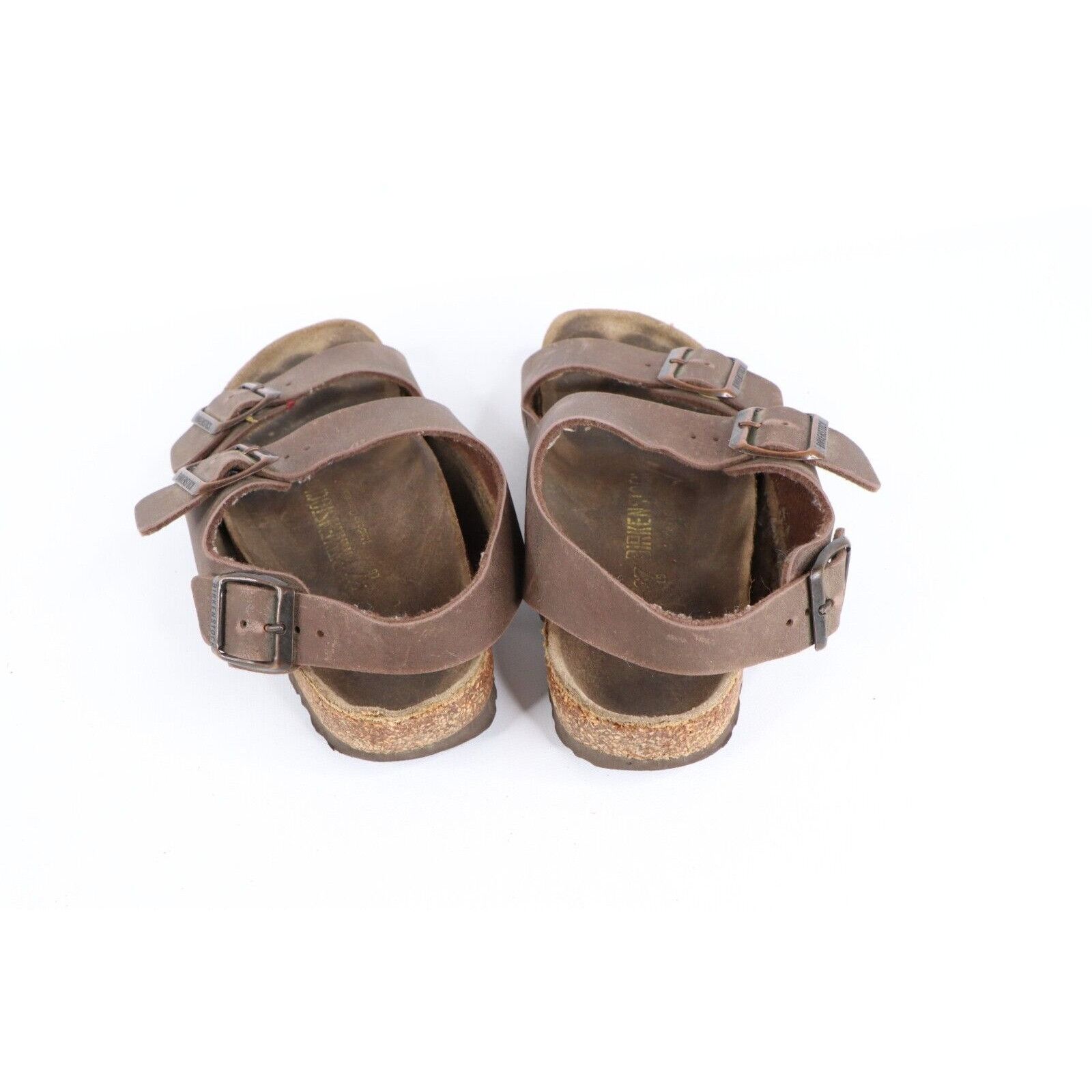 Birkenstock × Vintage Vintage Birkenstock Distressed Leather Heel Strap Sandals Size US 6 / IT 36 - 6 Thumbnail