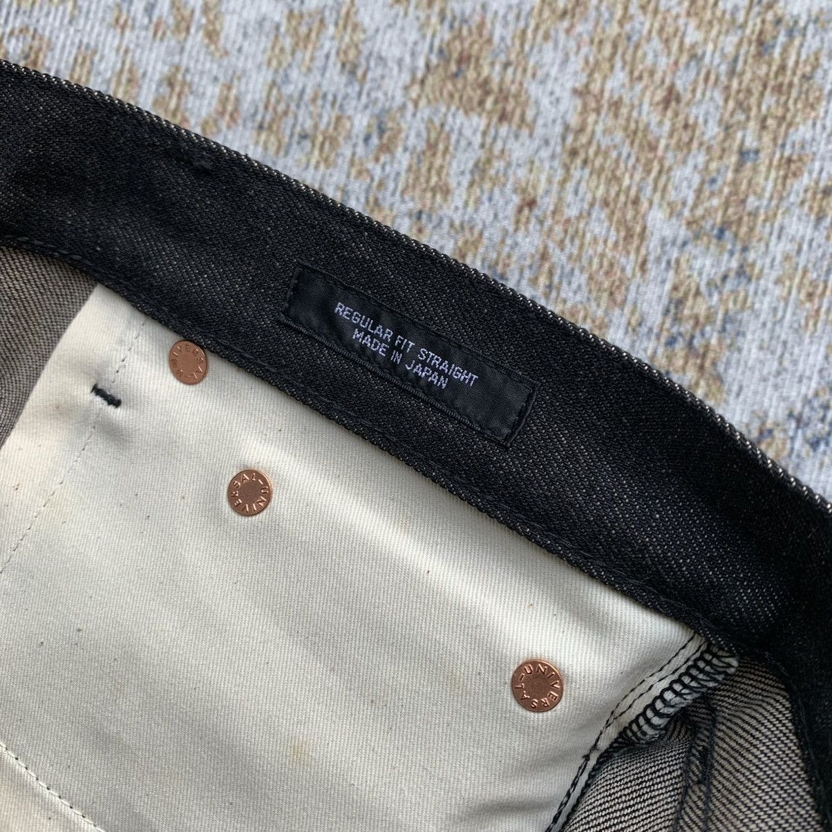 Japanese Brand × Uniqlo × Vintage Rare Vintage Uniqlo S002 Selvedge Regular Fit Straight Pant Size US 32 / EU 48 - 6 Thumbnail