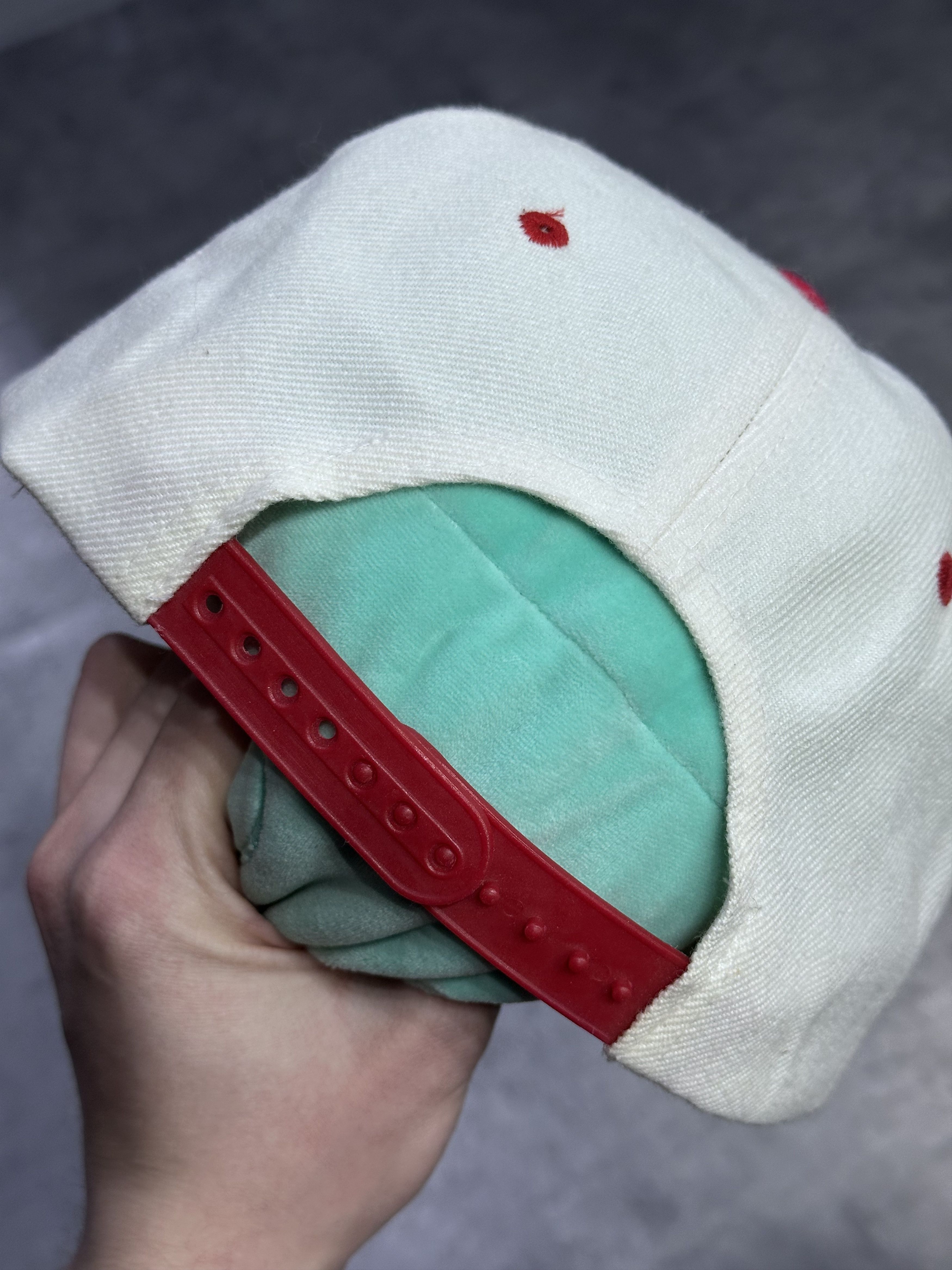 Vintage White flag usa hat Size ONE SIZE - 4 Thumbnail