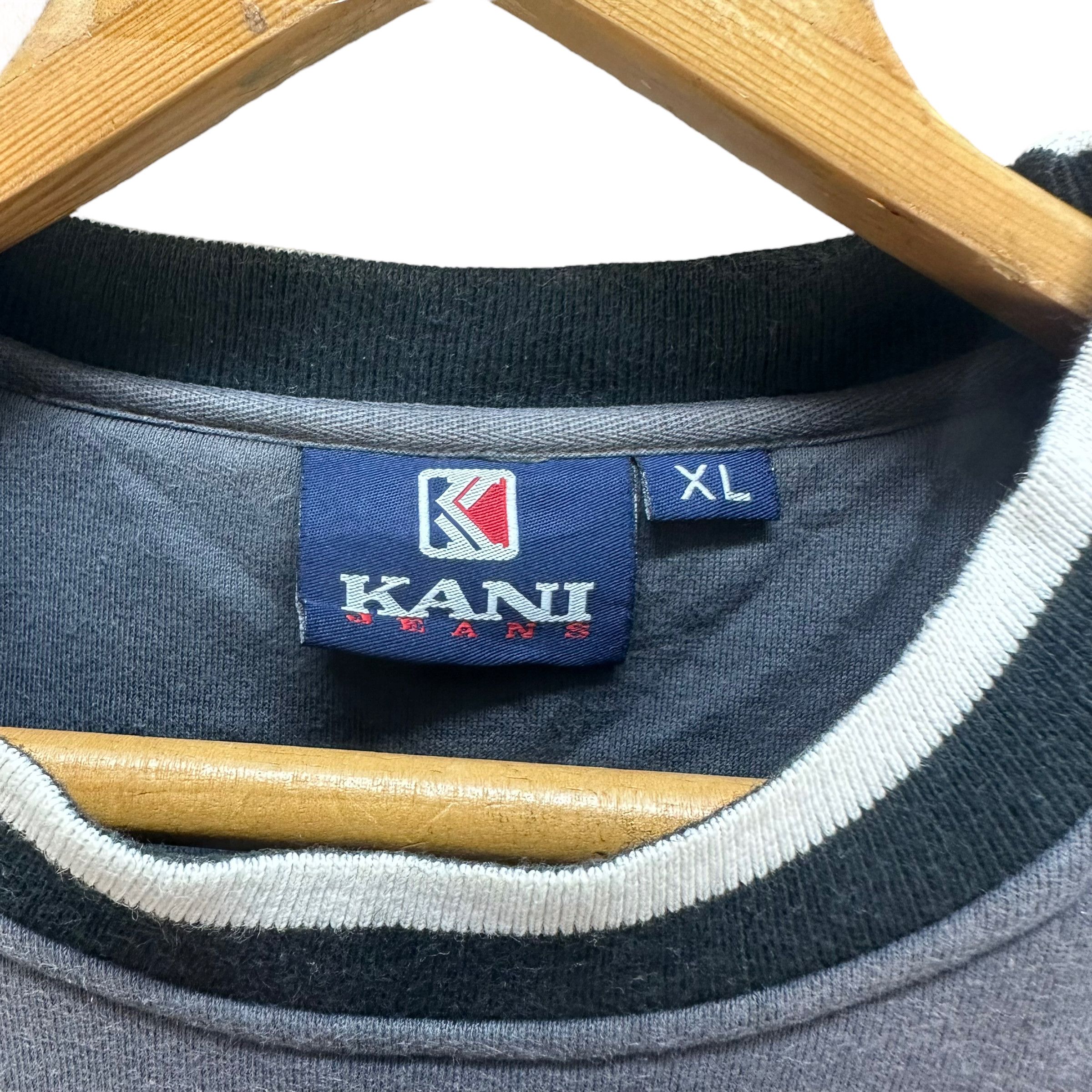 Karl Kani KANI JEANS BIG LOGO SWEATER #7954-192 Size US XL / EU 56 / 4 - 9 Thumbnail