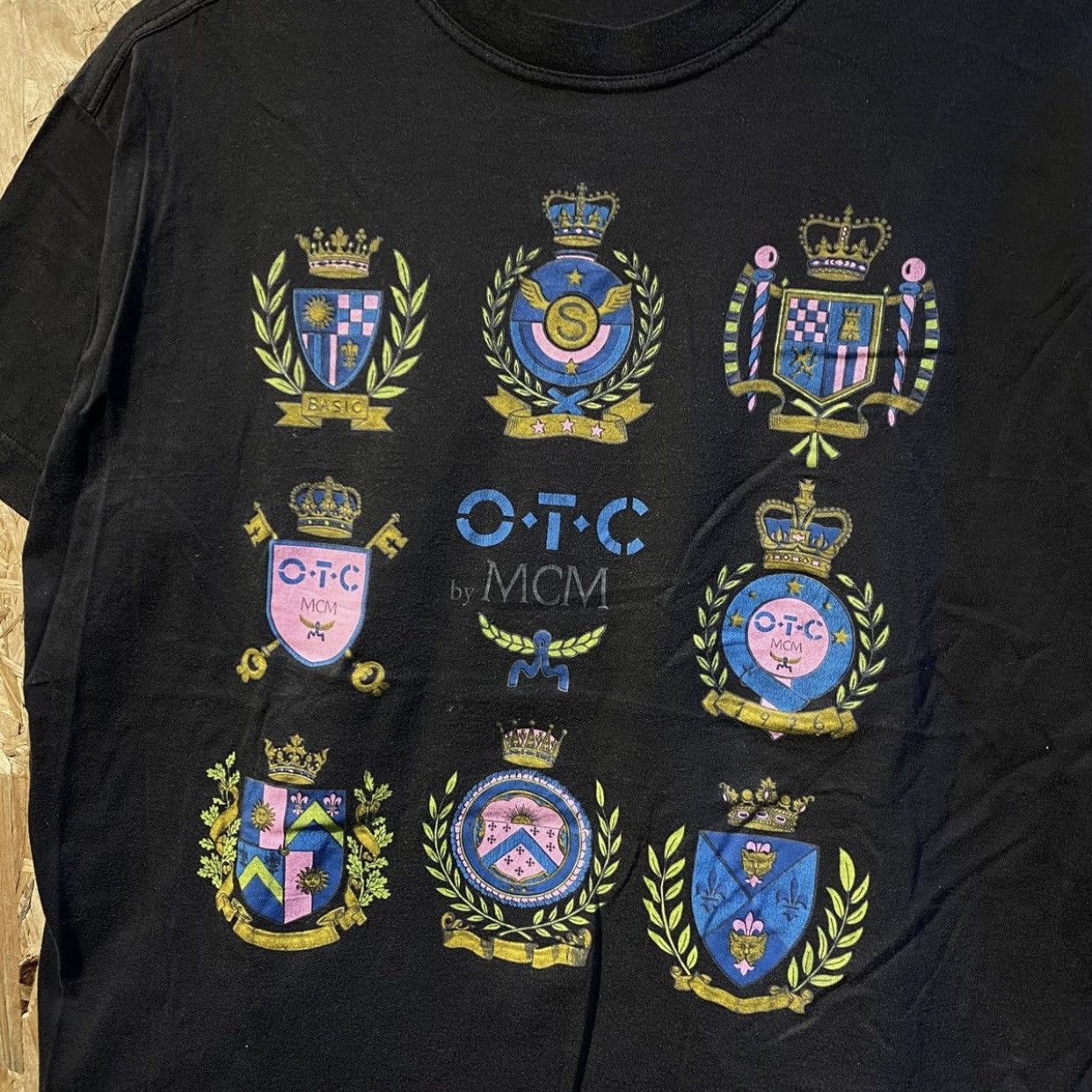 MCM × Vintage OFFER NOW✈️MCM OTC MULTI LOGO PRINT TSHIRTS Size US M / EU 48-50 / 2 - 3 Thumbnail