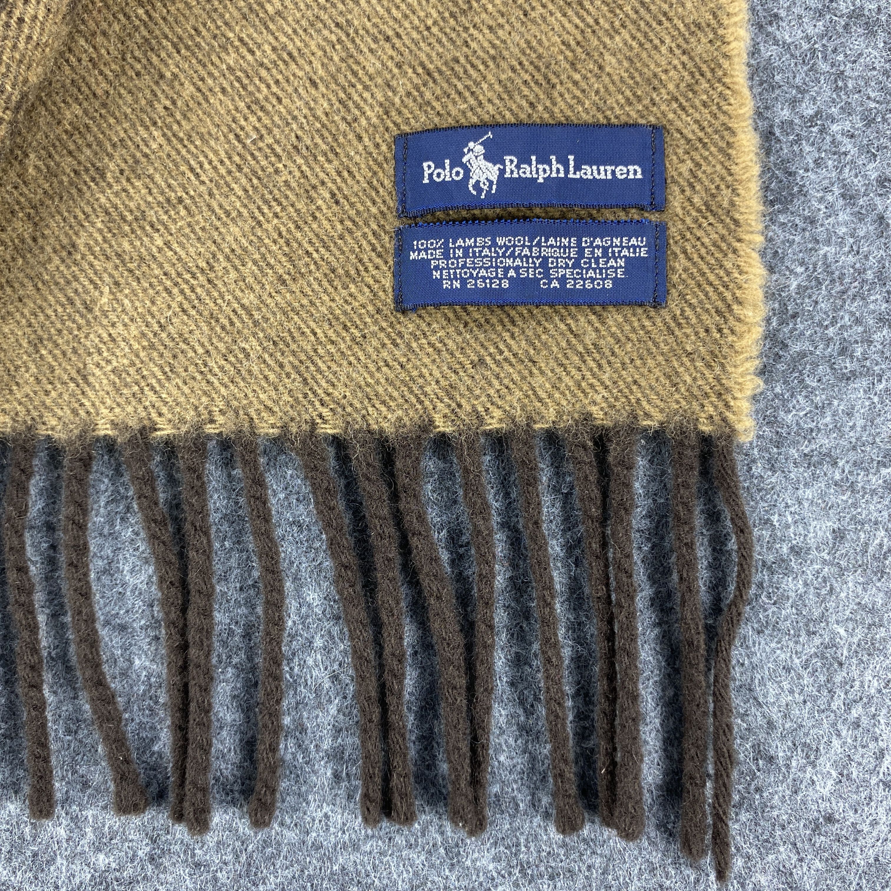 Polo Ralph Lauren × Vintage GF10639 Polo Ralph Lauren Scarf Neck Wear Muffler Nova Check Size ONE SIZE - 2 Thumbnail