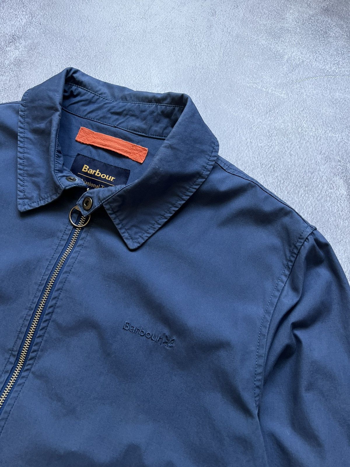 Barbour Men's Barbour National Trust Casual Navy Blue Field Jacket Size US XL / EU 56 / 4 - 4 Thumbnail