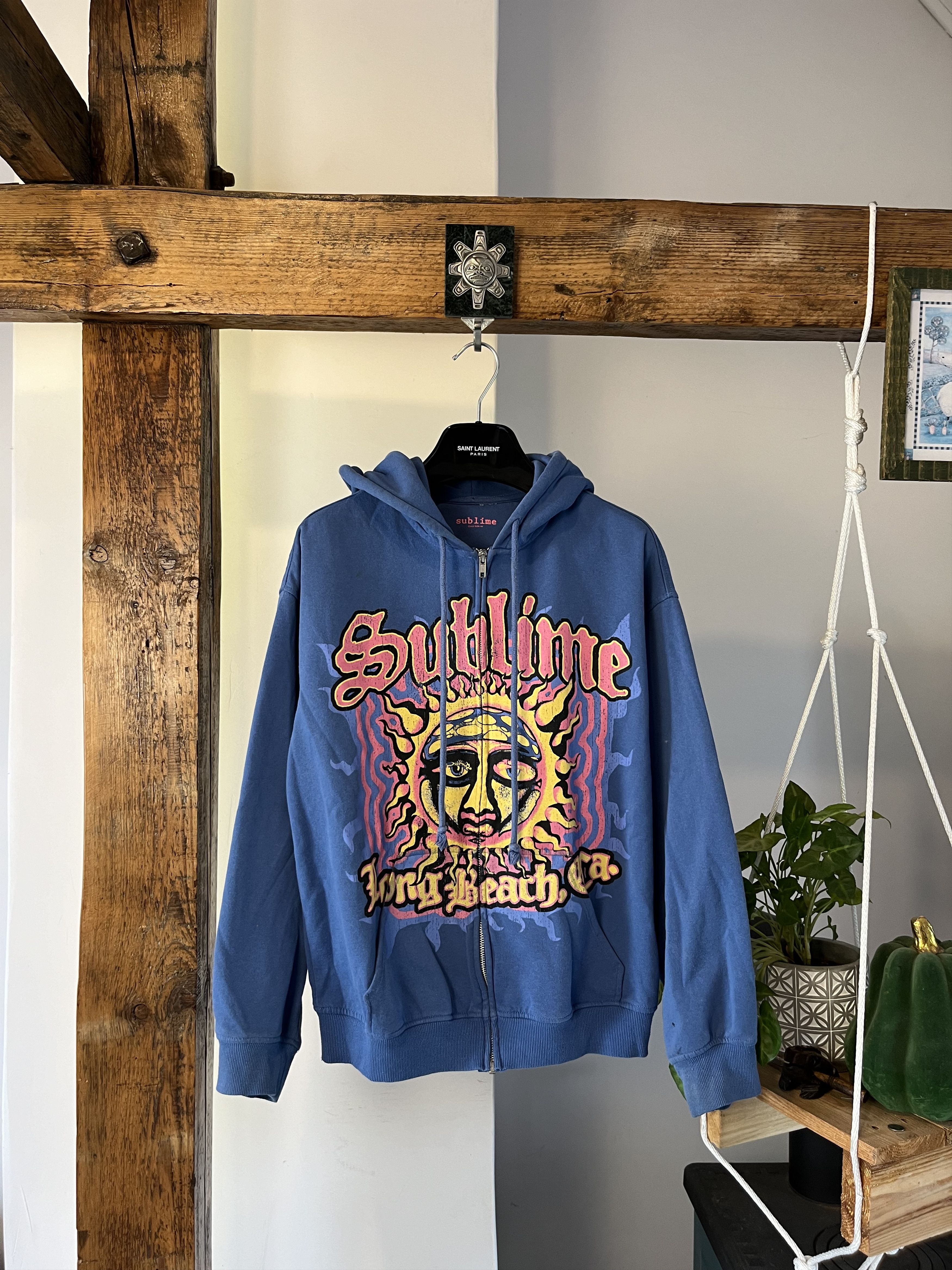 Band Tees × Sublime × Vintage ☀️ Sublime Boxy Graphic Sweatshirt Hoodie Size US S / EU 44-46 / 1 - 1 Thumbnail