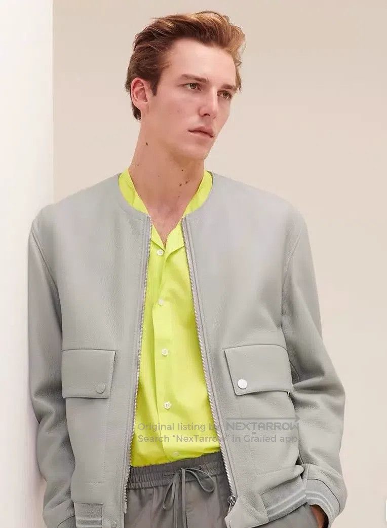 Hermes Hermes Deer Leather Jacket Size US M / EU 48-50 / 2 - 6 Thumbnail