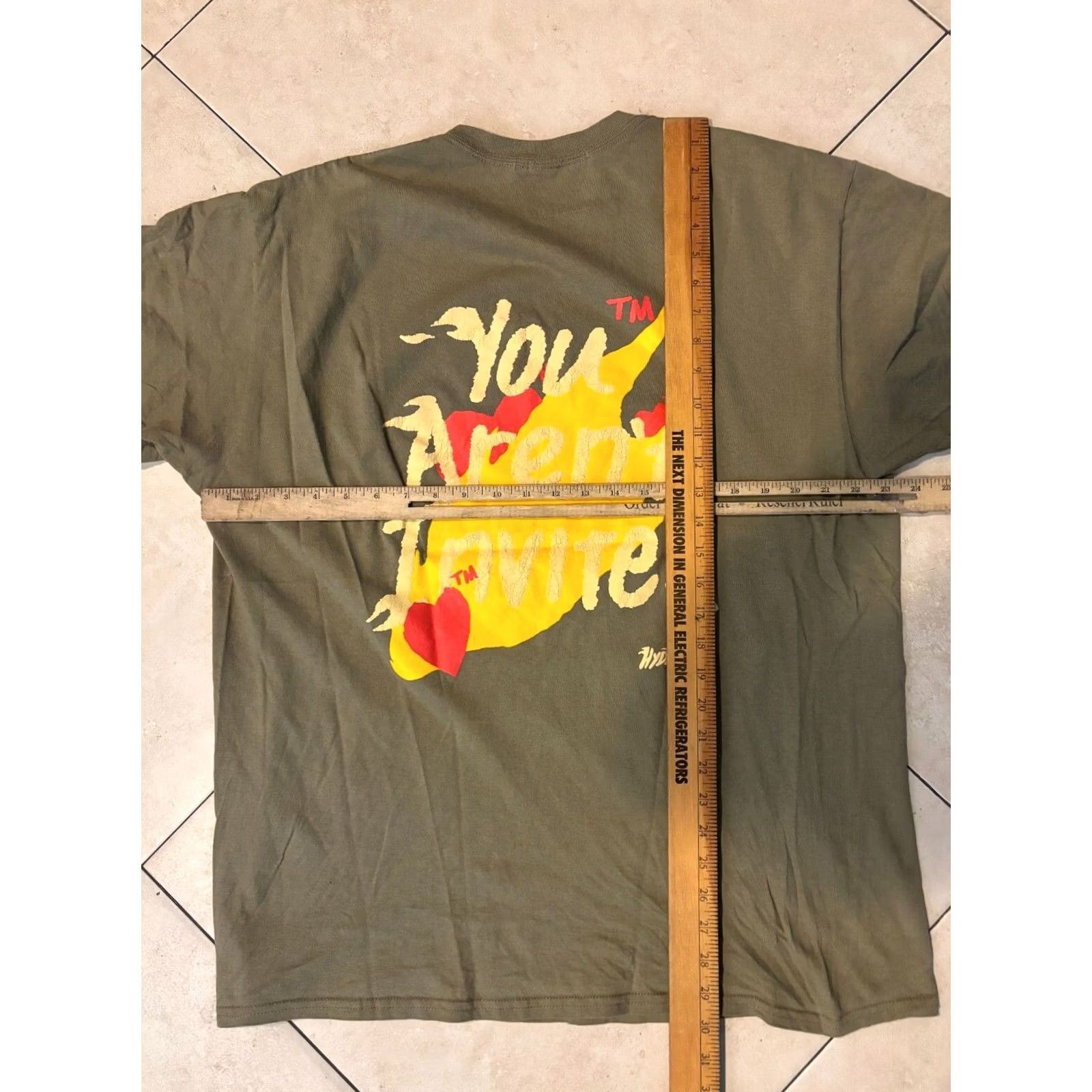 Vintage HYDE PARK T-Shirt Logo Tee 5258 XL Brown Men Short Sleeve Crew Neck Graphic Print City Designer Heart Vintage No QUESTION Size US XL / EU 56 / 4 - 7 Thumbnail