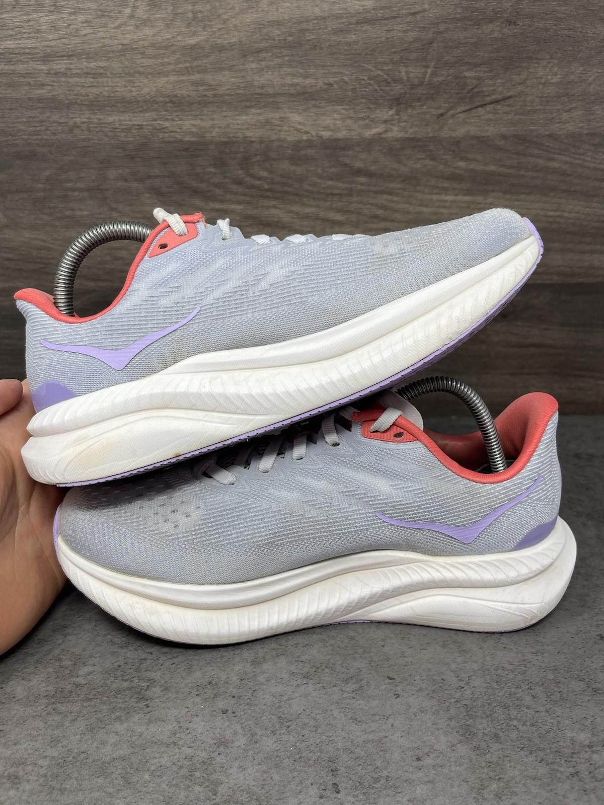 Other HOKA Mach 6 Running Shoes Womens Size 8 Purple Sneakers Size US 8 / IT 38 - 7 Thumbnail