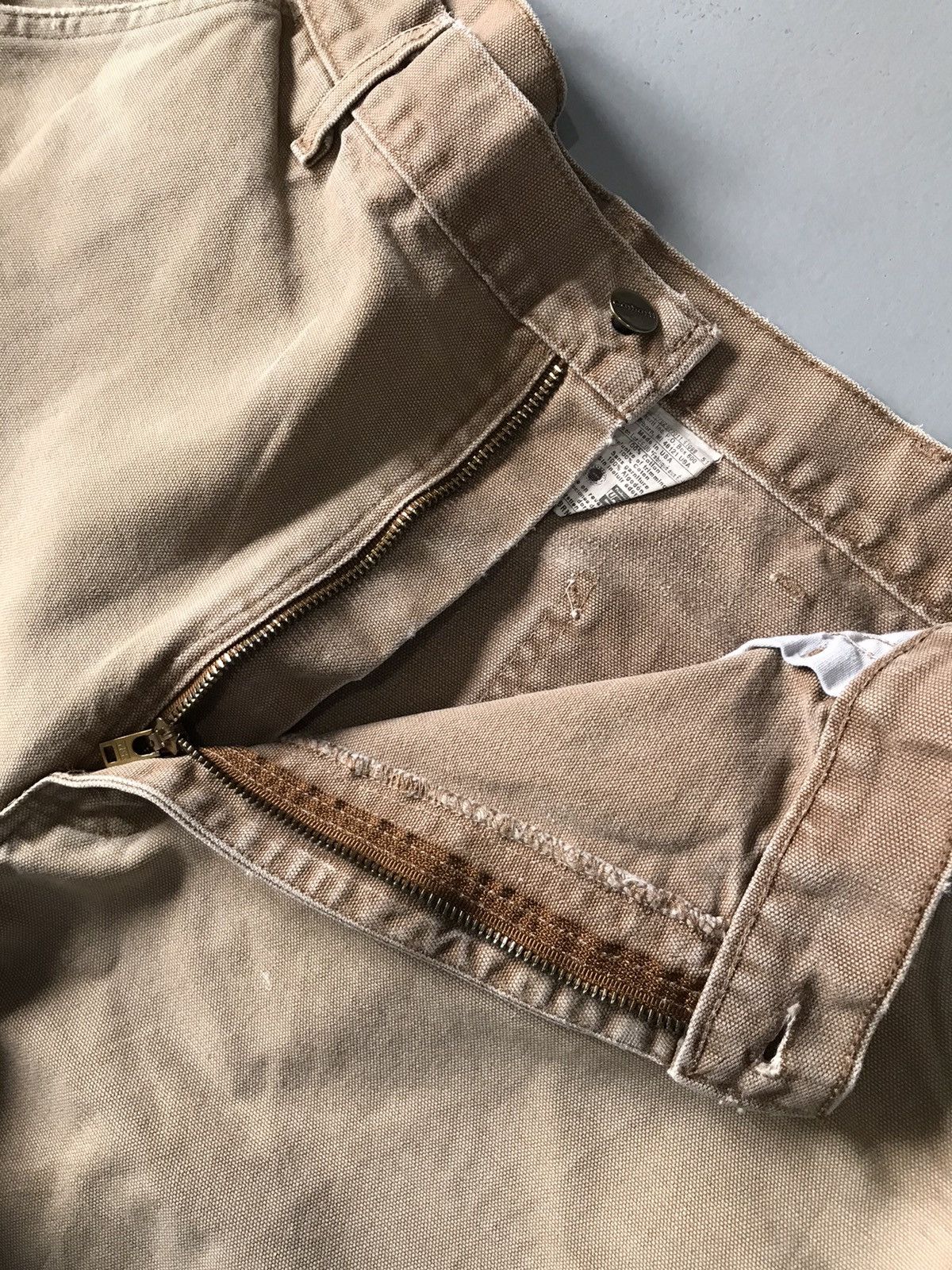 Carhartt Vintage Carhartt B11 BRN carpenter workwear denim Size US 40 / EU 56 - 7 Thumbnail