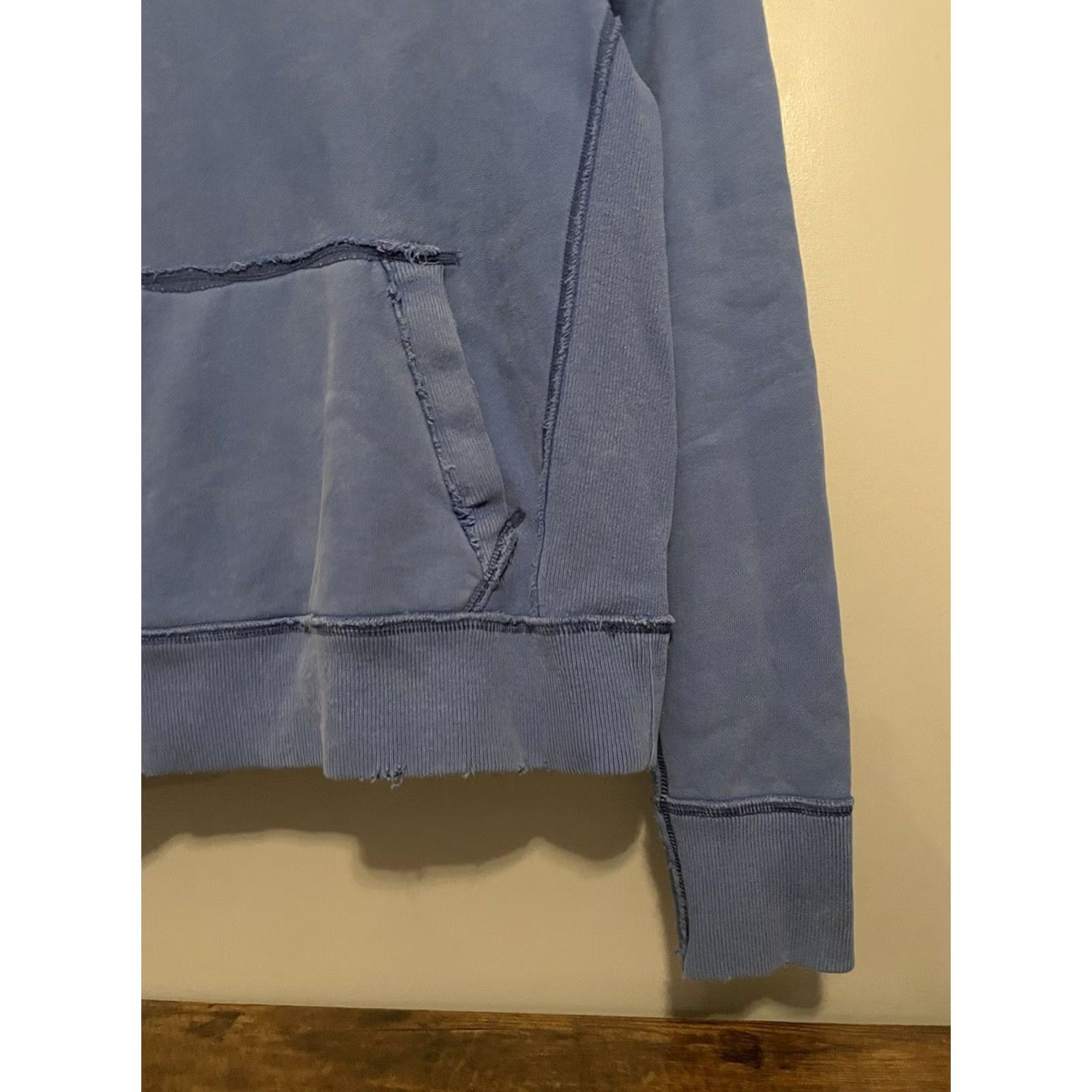 Abercrombie & Fitch Vintage Abercrombie Fitch Sweater Men L Blue Heavyweight Hoodie Sweatshirt Y2K (B306) Size US L / EU 52-54 / 3 - 4 Thumbnail
