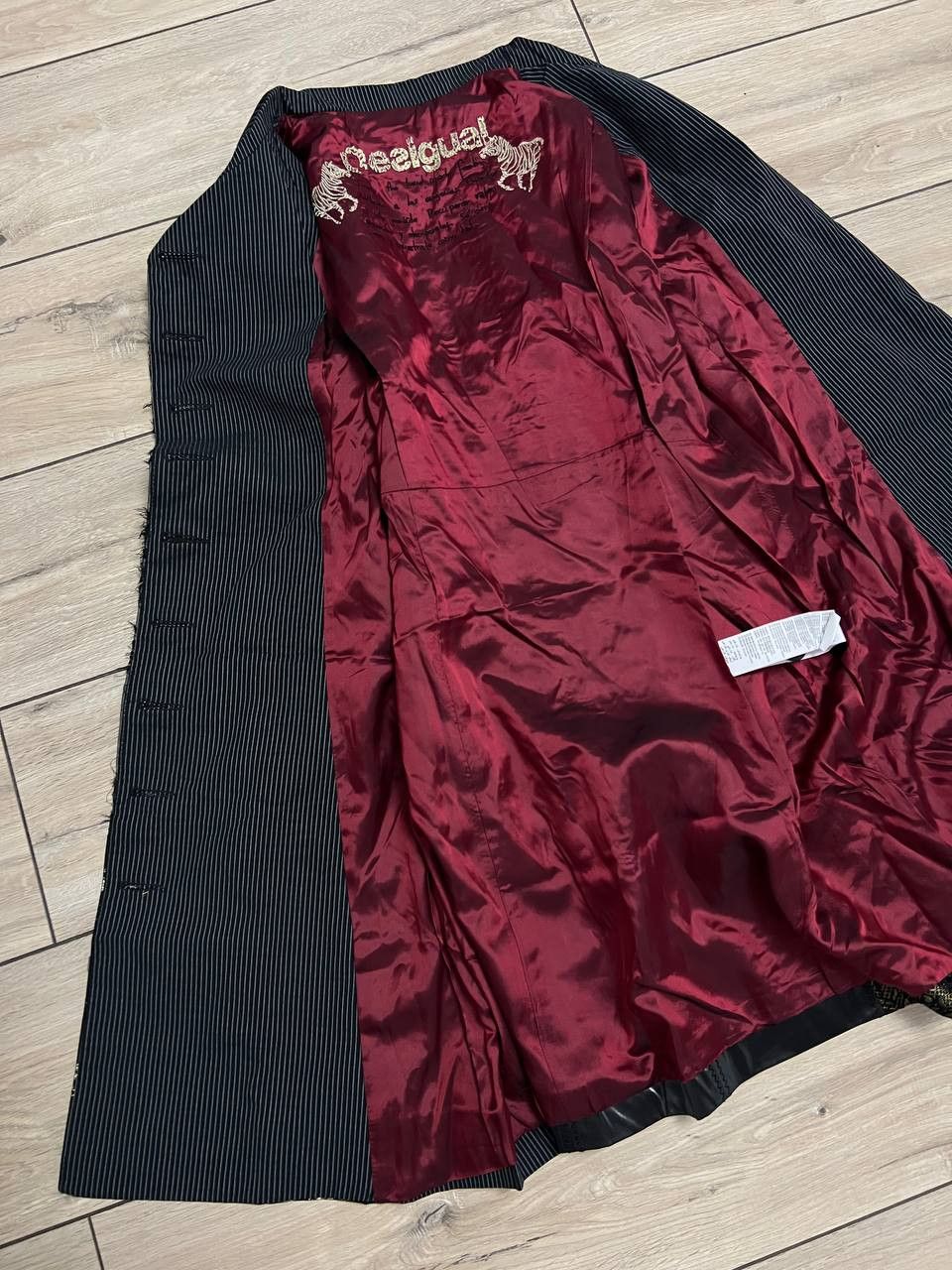 Desigual Womens Desigual Overcoat Lightweight Coat 01E2900 EUR42 us10 Size M / US 6-8 / IT 42-44 - 3 Thumbnail