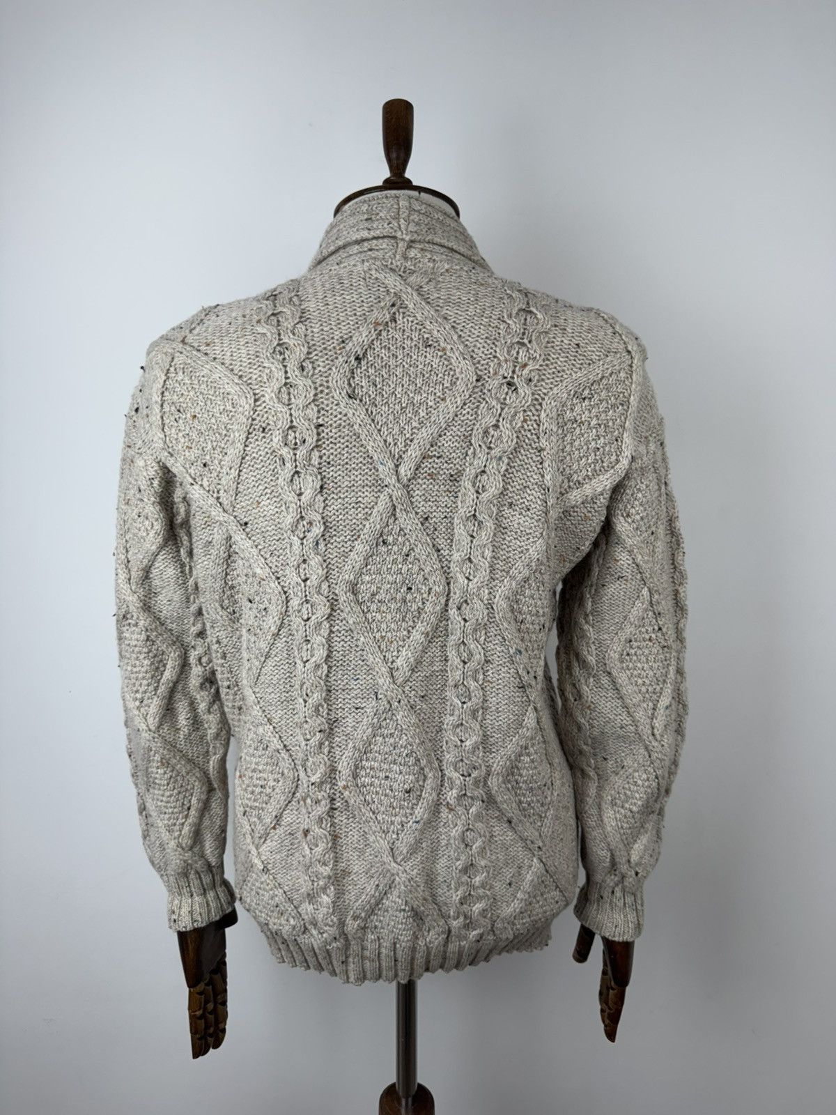 Aran Crafts Men’s Vintage Aran Crafts Wool Knitted Cardigan Sweater Size US M / EU 48-50 / 2 - 4 Thumbnail