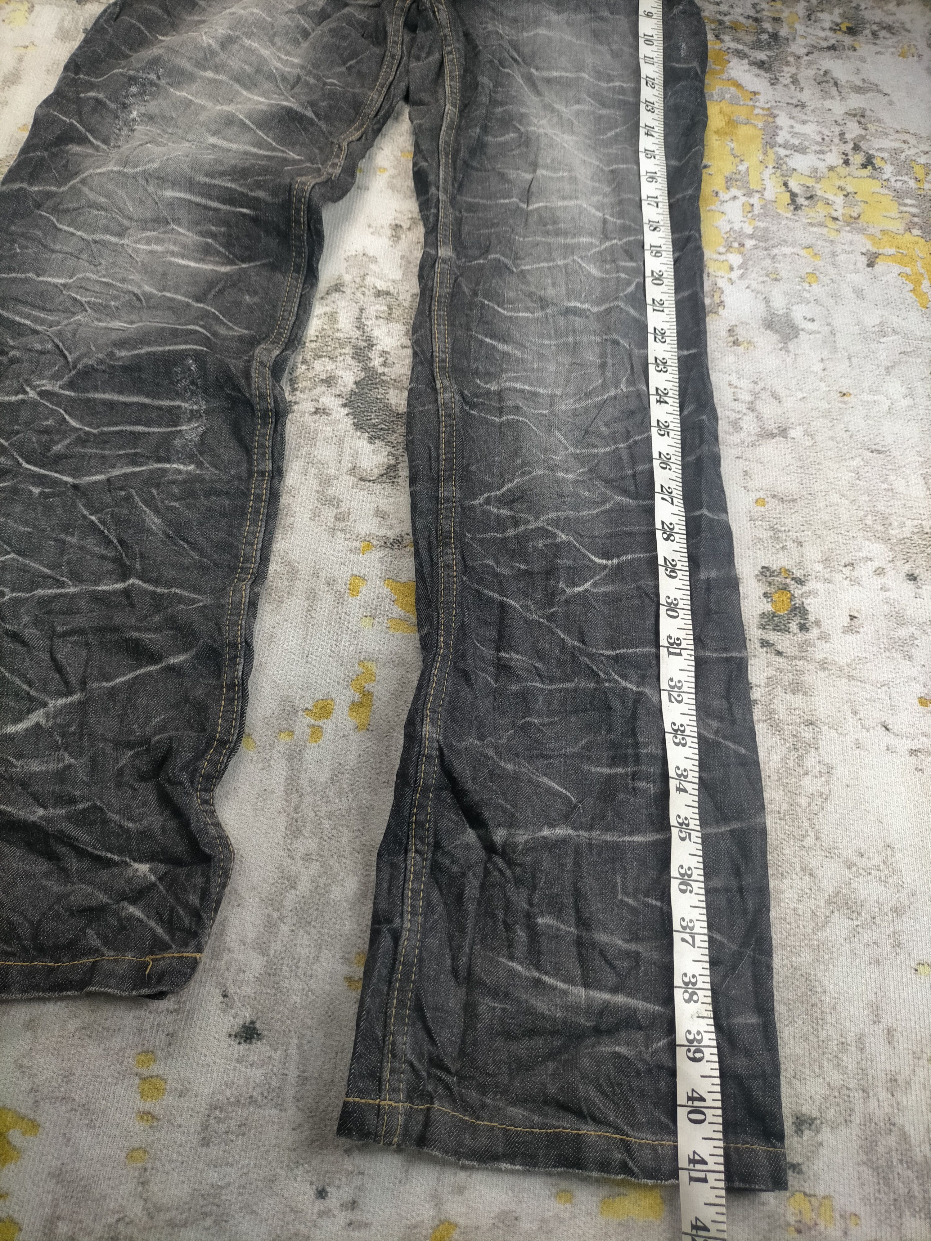 Hysteric Glamour Vintage Nylaus Clawmark Washed Distressed Jeans Size US 30 / EU 46 - 8 Thumbnail