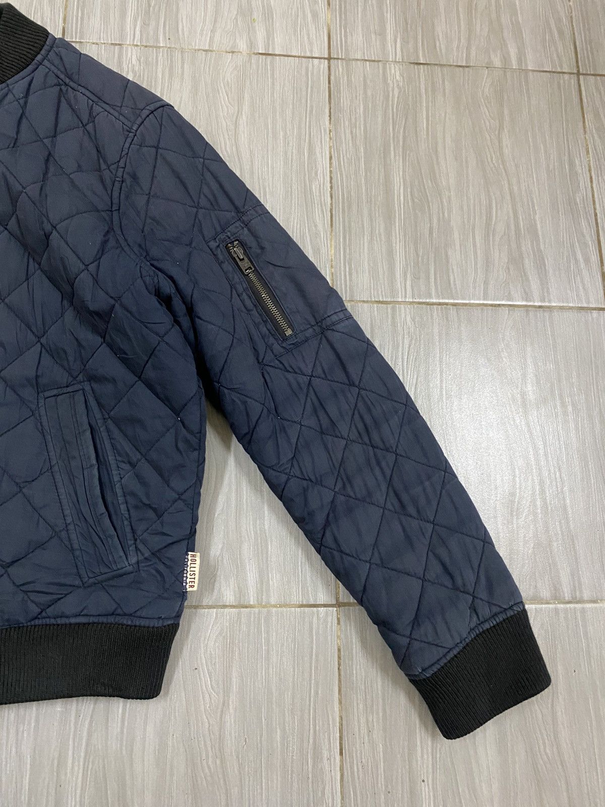 Hollister Vtg Hollister Bomber Quilted Jacket Size US L / EU 52-54 / 3 - 5 Thumbnail