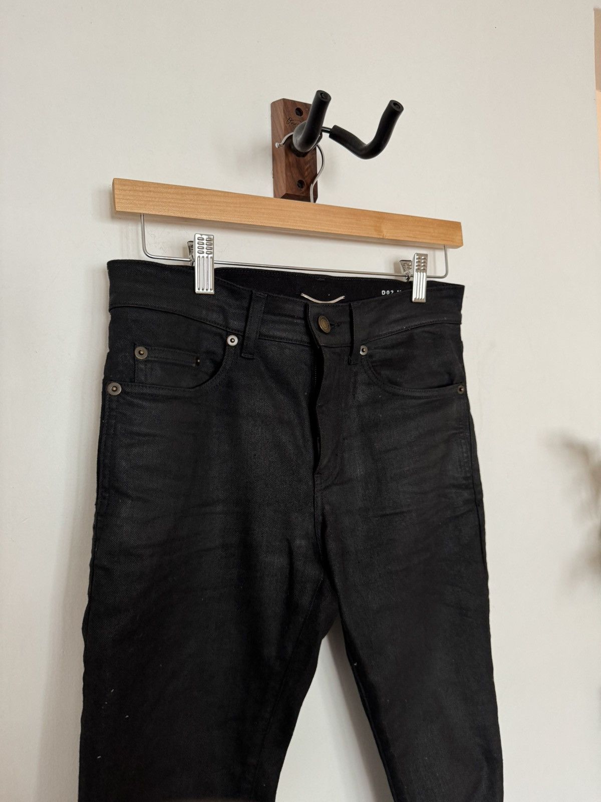 Saint Laurent Paris Nightrider heavy wax d02 Size US 27 - 2 Thumbnail