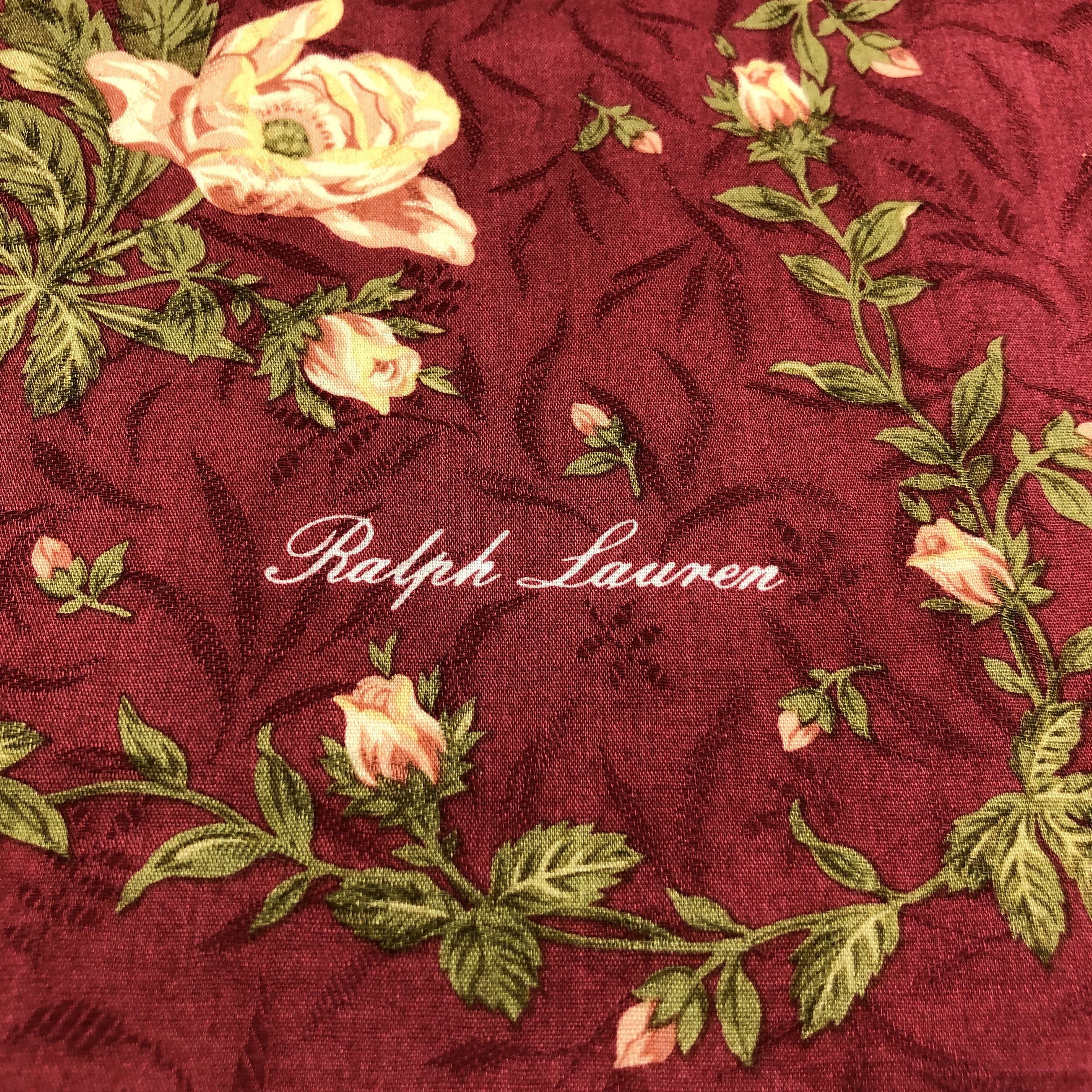 Ralph Lauren Ralph Lauren Floral Handkerchief Neckerchief Bandana H1968 Size ONE SIZE - 4 Thumbnail
