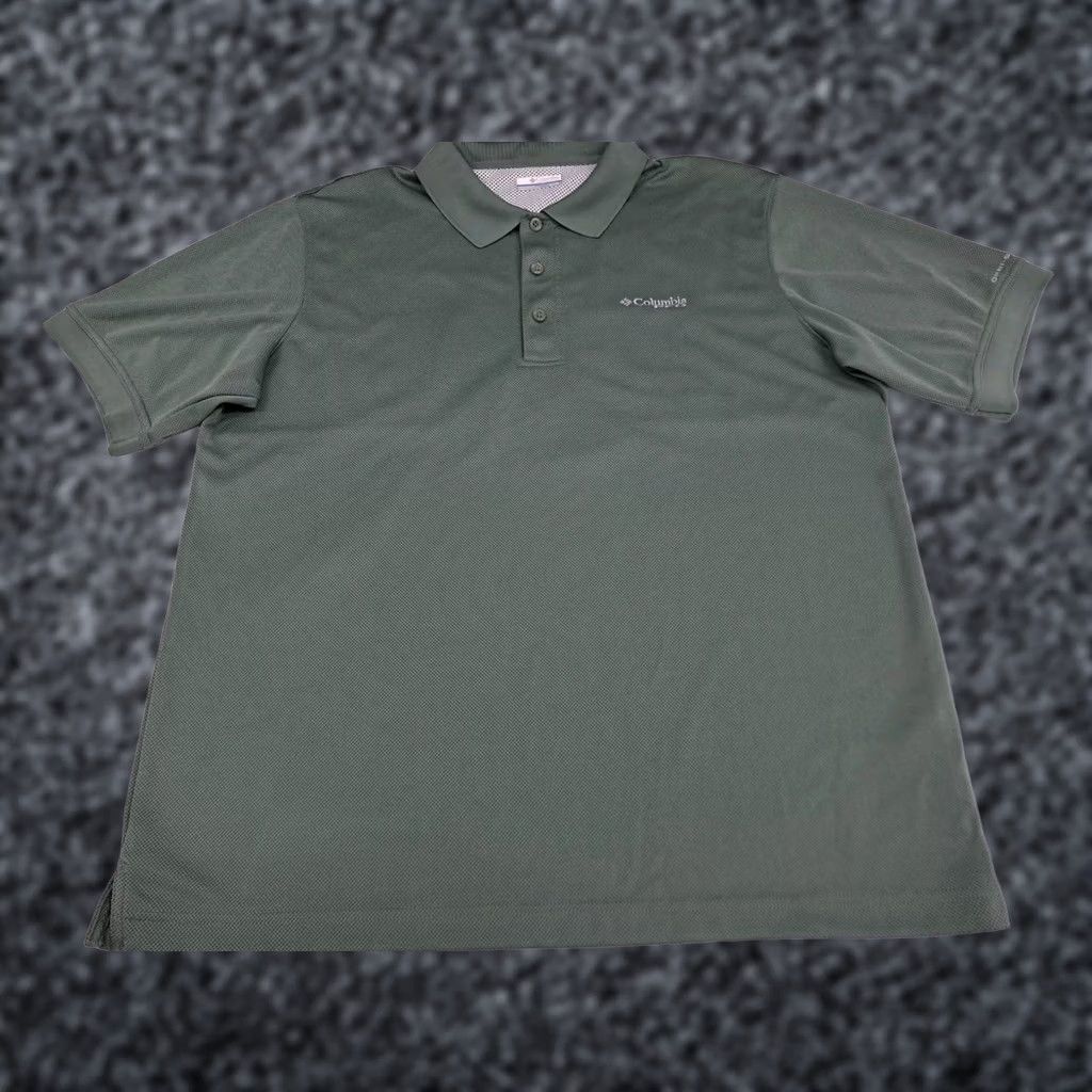 Vintage VINTAGE? No — Columbia PFG Mens Polo Shirt Green XL Breathable Moisture Wicking Supervised? No. Size US XL / EU 56 / 4 - 1 Thumbnail