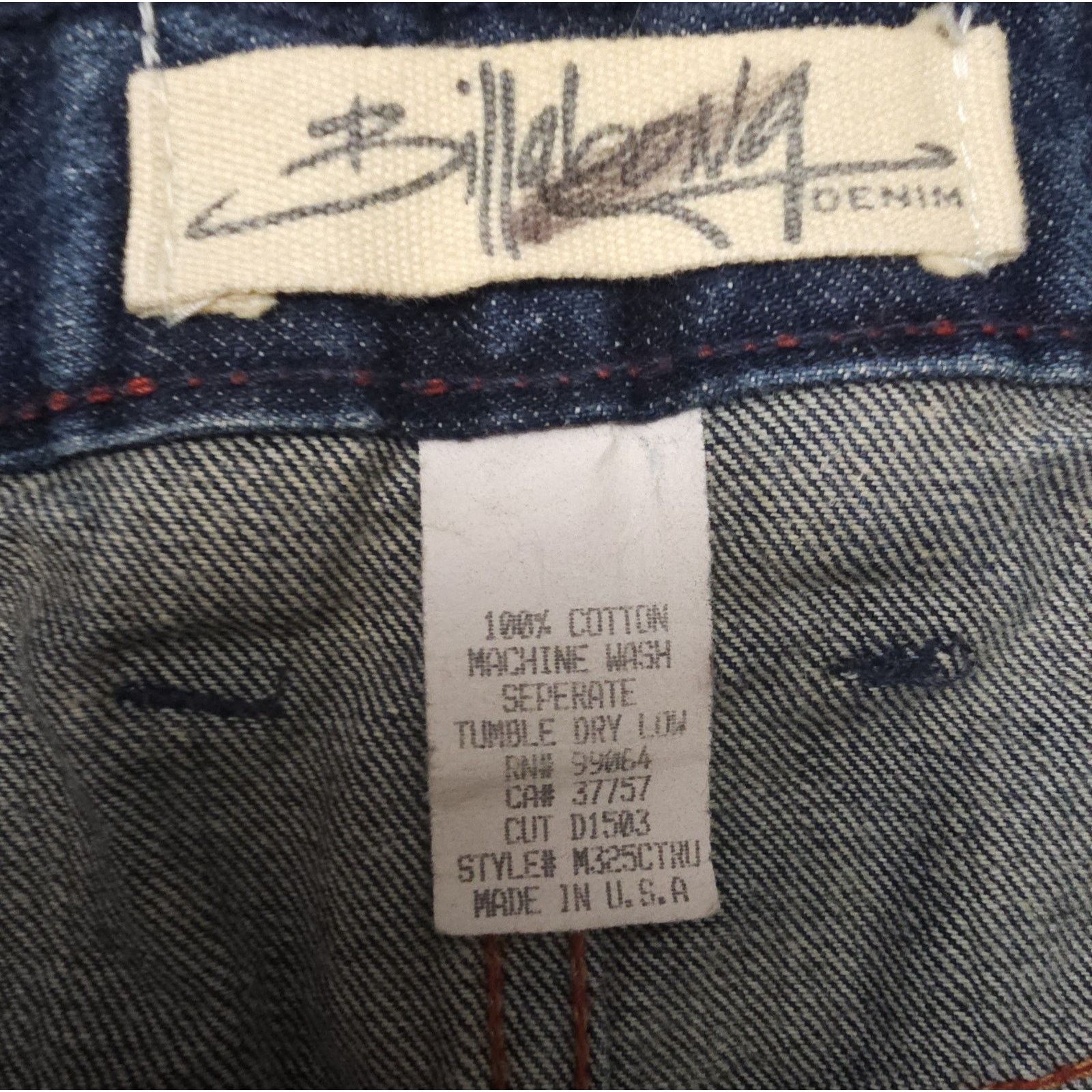 Billabong Vintage Billabong 90's Y2K Buttonfly Denim Skater Hip Hop 28 Size US 28 / EU 44 - 6 Thumbnail
