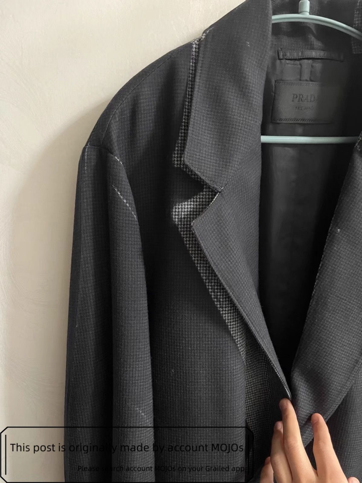Prada Sz 48 Prada Distressed Layers Blazer mojos2226518 Size US M / EU 48-50 / 2 - 2 Thumbnail
