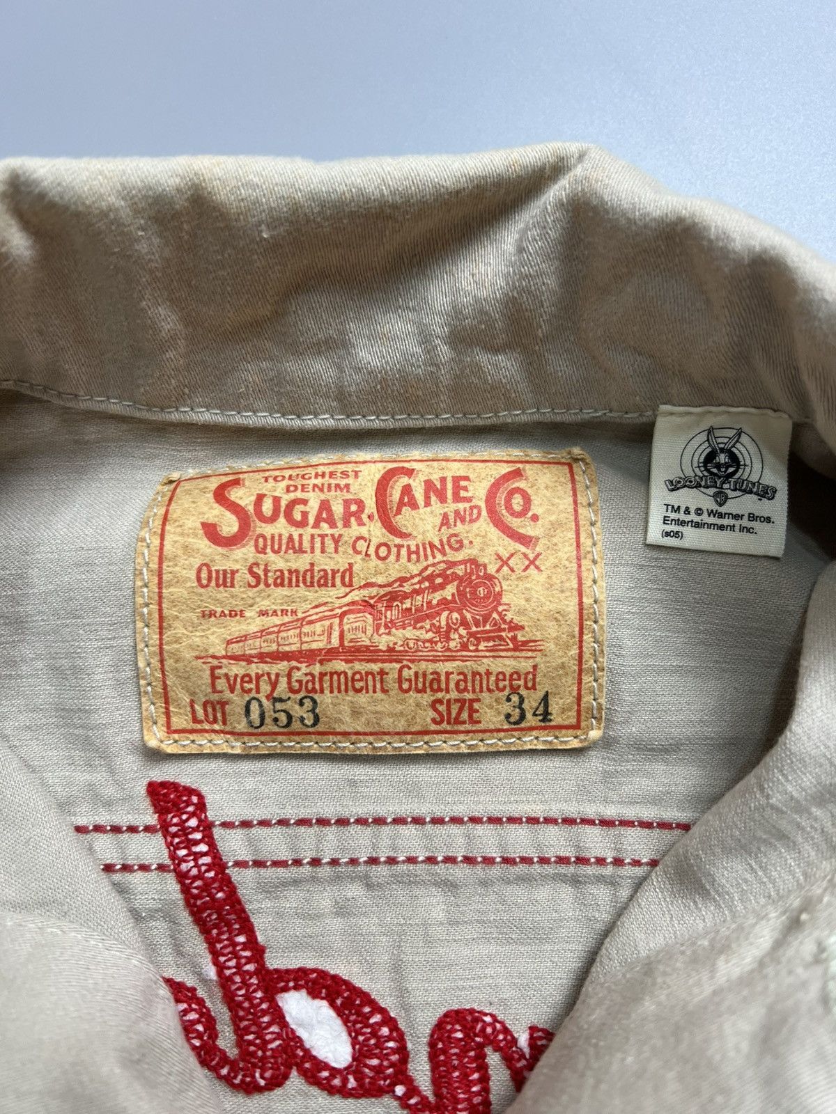 Sugar Cane × Vintage Vintage Sugar Cane x Looney Tunes Chainstitch Trucker Size US S / EU 44-46 / 1 - 6 Thumbnail