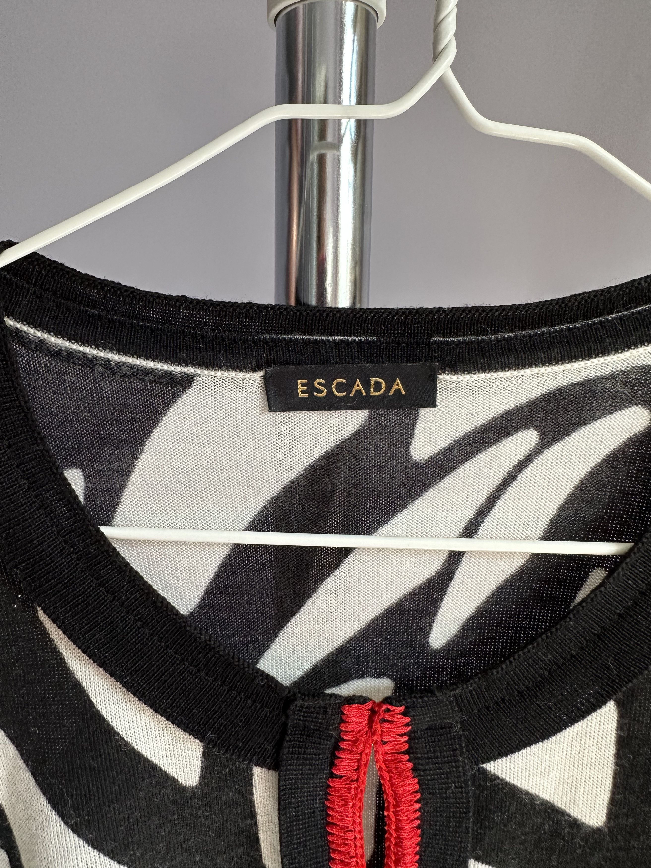 Escada Escape virgin wool cardigan Size S / US 4 / IT 40 - 7 Thumbnail