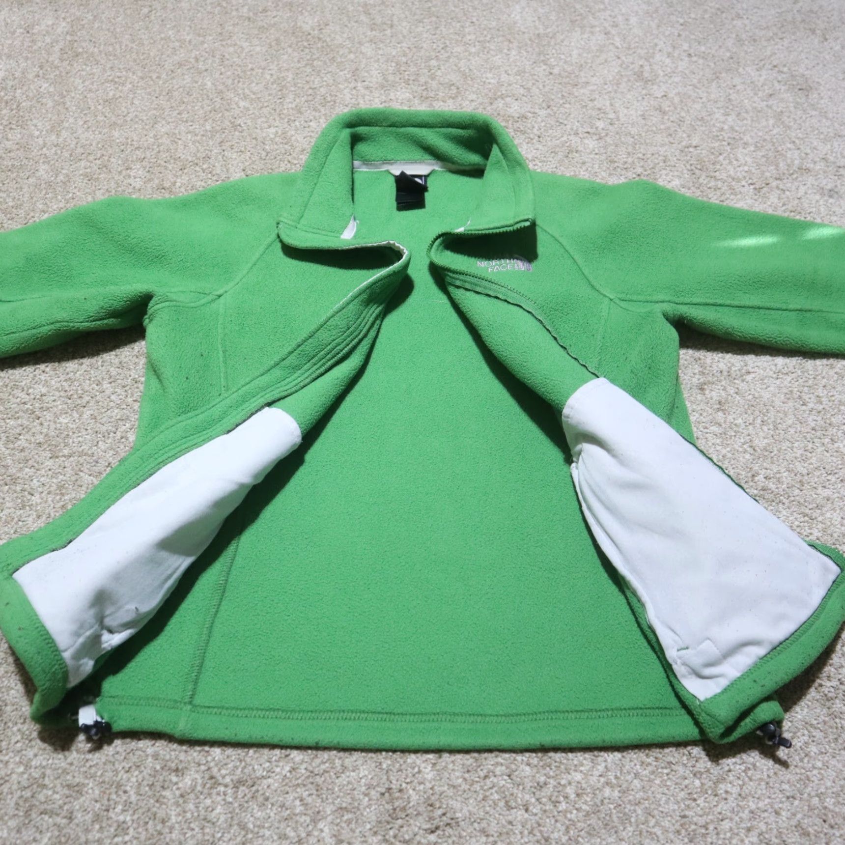 The North Face The North Face Jacket Green Fleece Full Zip Long Sleeve Women's M Medium Fleece Women's Size M / US 6-8 / IT 42-44 - 6 Thumbnail