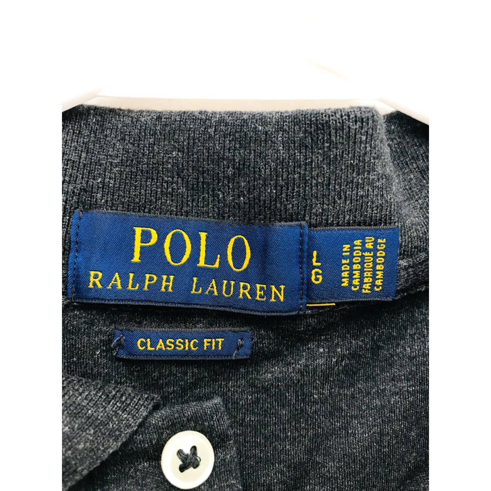 Polo Ralph Lauren Polo Ralph Lauren Shirt Men L Gray Heather 1/4 Button Up Classic Fit Golf Size US L / EU 52-54 / 3 - 5 Thumbnail