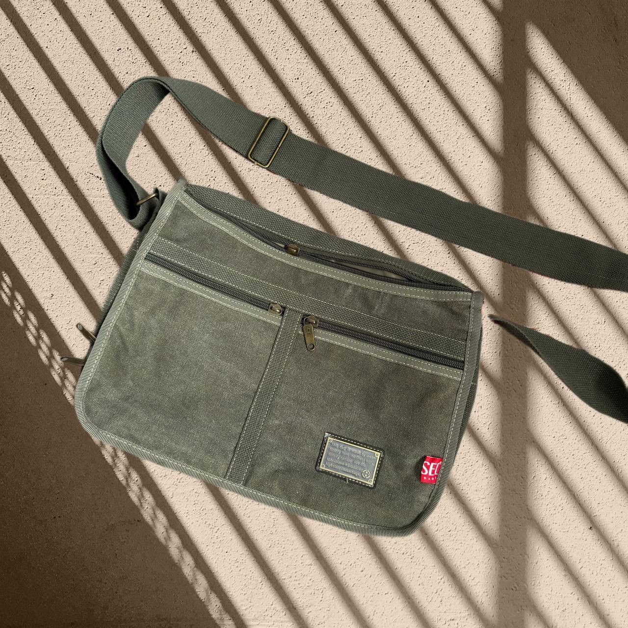 image of 90's Diesel Vintage Crossbody Bag / Sling Bag in Khaki, Men's
