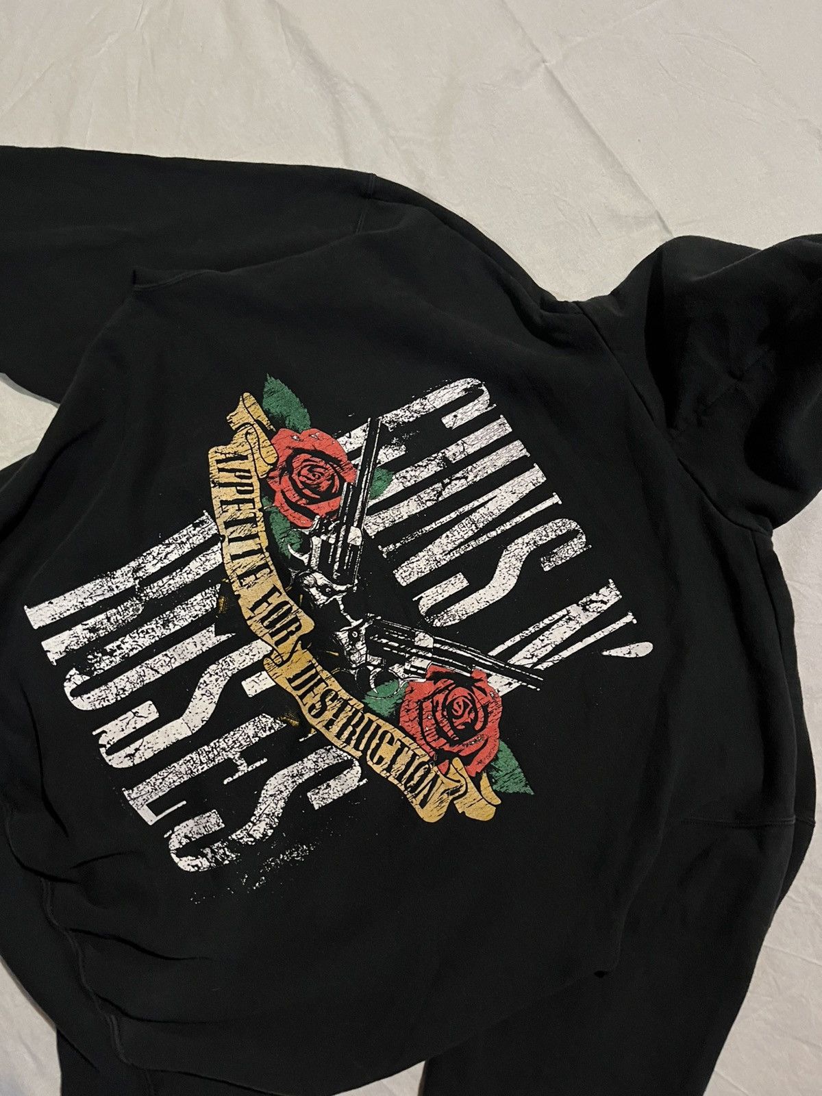 Guns N' Roses VTG Guns N’ Roses “Appetite for Destruction” Black Hoodie Size US XXL / EU 58 / 5 - 7 Thumbnail