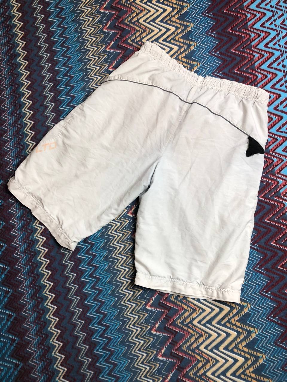 Nike Nike Mens Baggy Shorts Vintage Grey Jorts Swoosh Summer Size US 34 / EU 50 - 6 Thumbnail