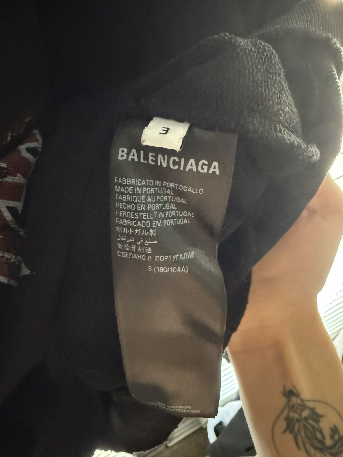 Balenciaga Balenciaga Paris Moon hoodie Size US L / EU 52-54 / 3 - 8 Thumbnail