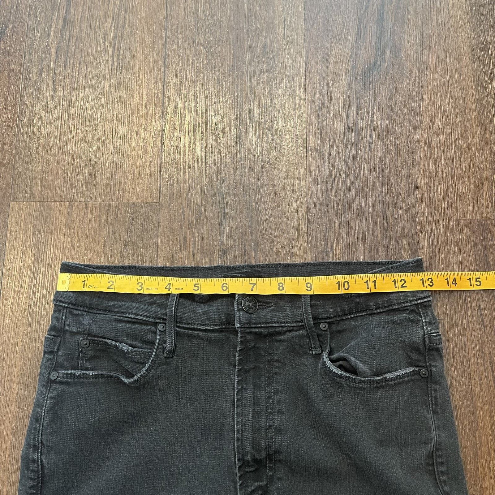 MOTHER Mother Jeans 27 Stunner Zip Ankle Step Fray Not Guilty Denim Size 27" / US 4 / IT 40 - 11 Thumbnail