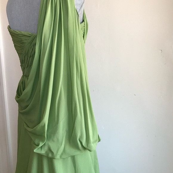 Escada NWT Escada Pleated Draped Fishtail One-Shoulder Green Specia Size M / US 6-8 / IT 42-44 - 11 Thumbnail