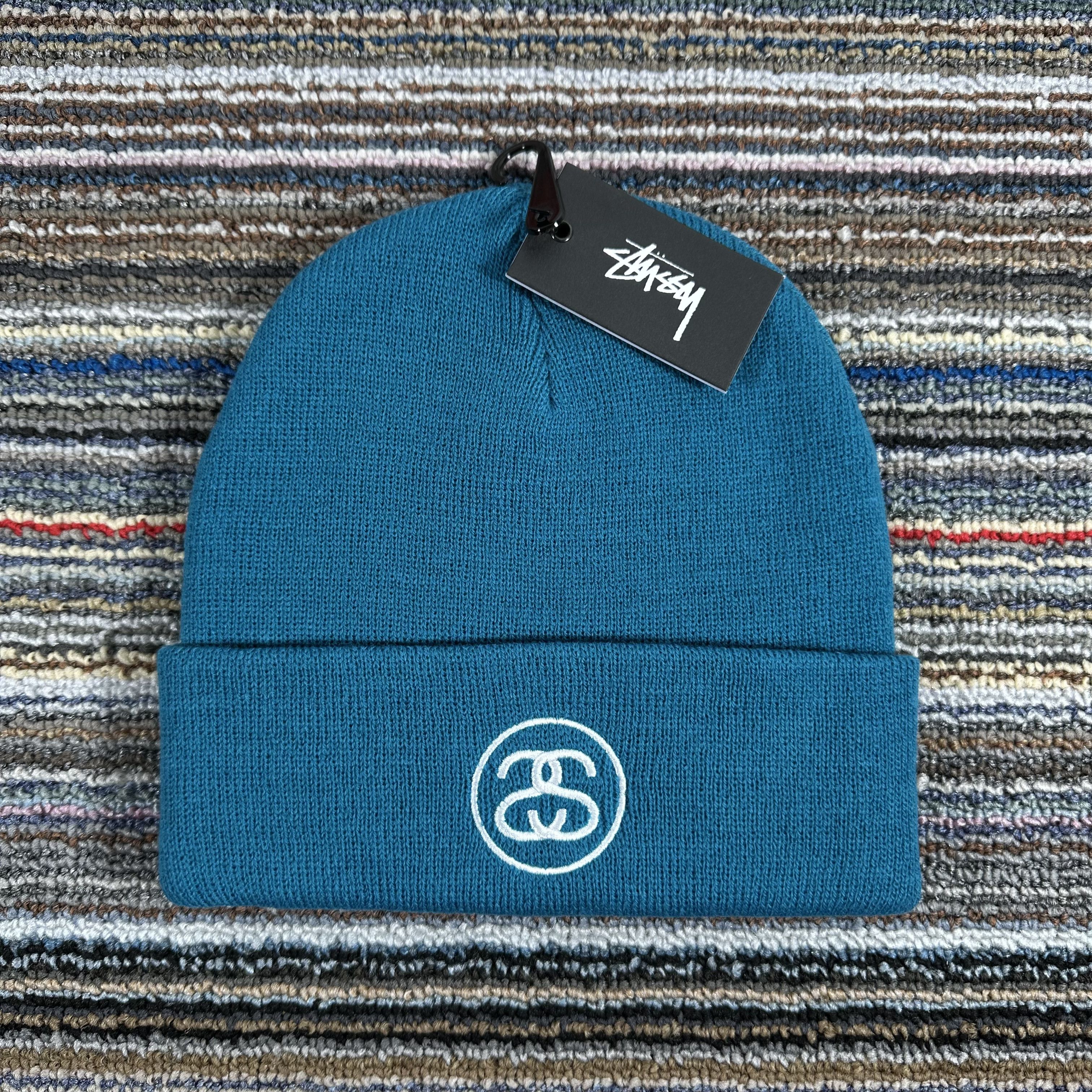 Stussy STUSSY BEANIE HAT TEAL Size ONE SIZE - 1 Thumbnail
