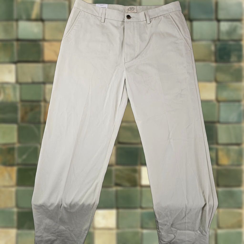 Vintage St Johns Bay Pants Mens 36x34 Khakis Classic Fit Flat Front Stone Beige Cotton Blend Size US 36 / EU 52 - 1 Thumbnail