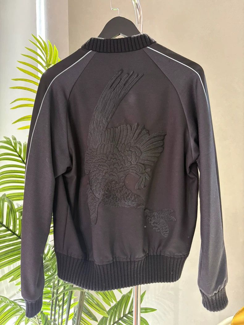 Gucci Gucci Black rose embroidered jacket 2502-Nextarrow Size US S / EU 44-46 / 1 - 2 Thumbnail